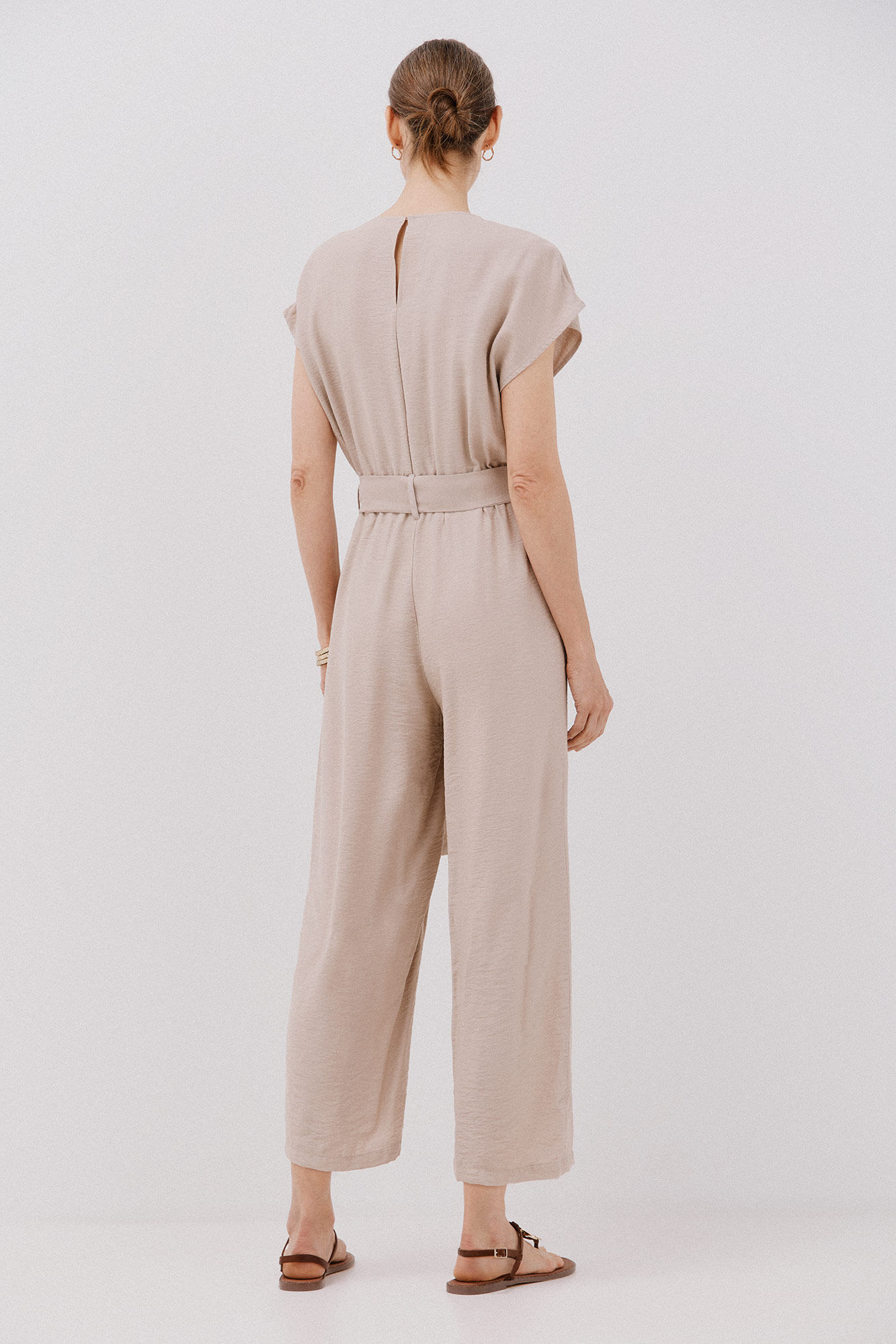 Cortefiel Mono cruzado estampado Arena