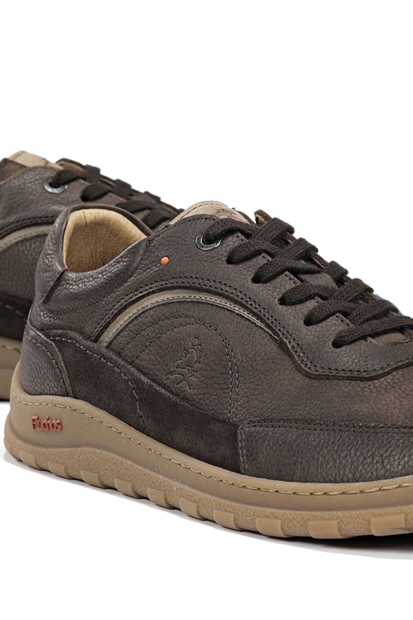 Fluchos Cal&ccedil;ado desportivo Jerry para homem Castanho