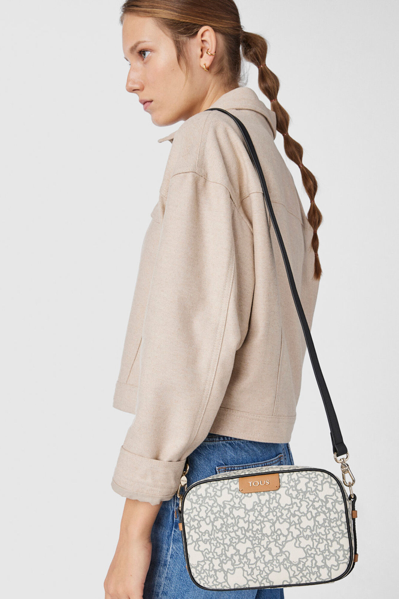 Tous Beige Kaos Mini crossbody bag Beige
