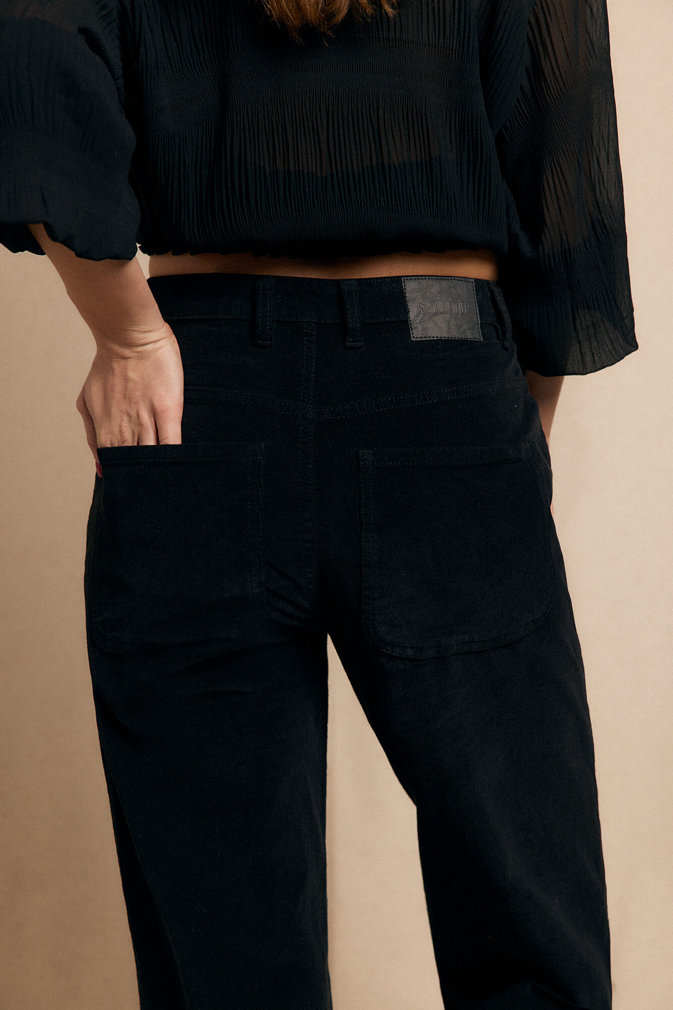 Slowlove Cal&ccedil;as de veludo cotel&ecirc;