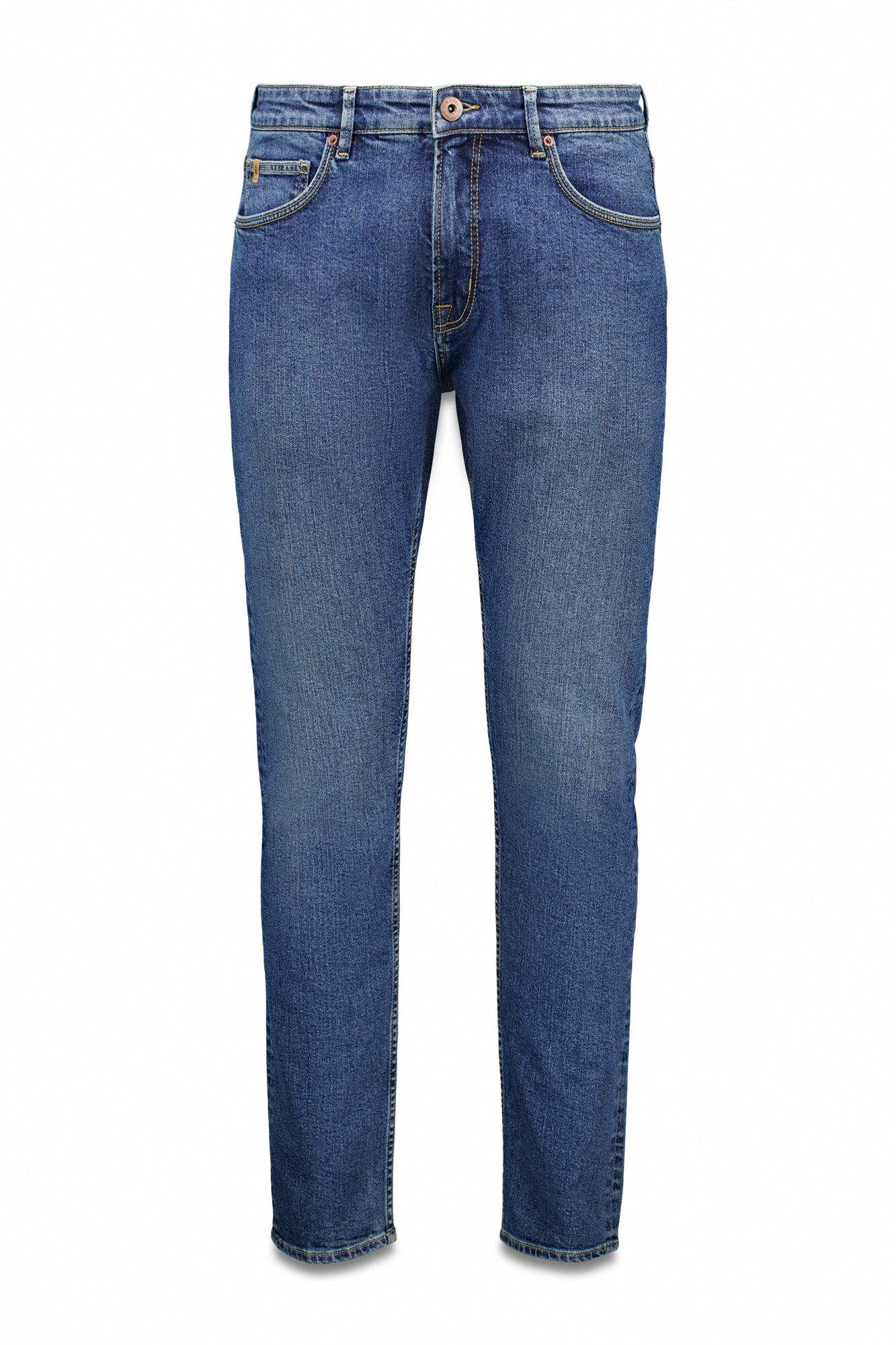 Cortefiel Slim fit jeans Blue