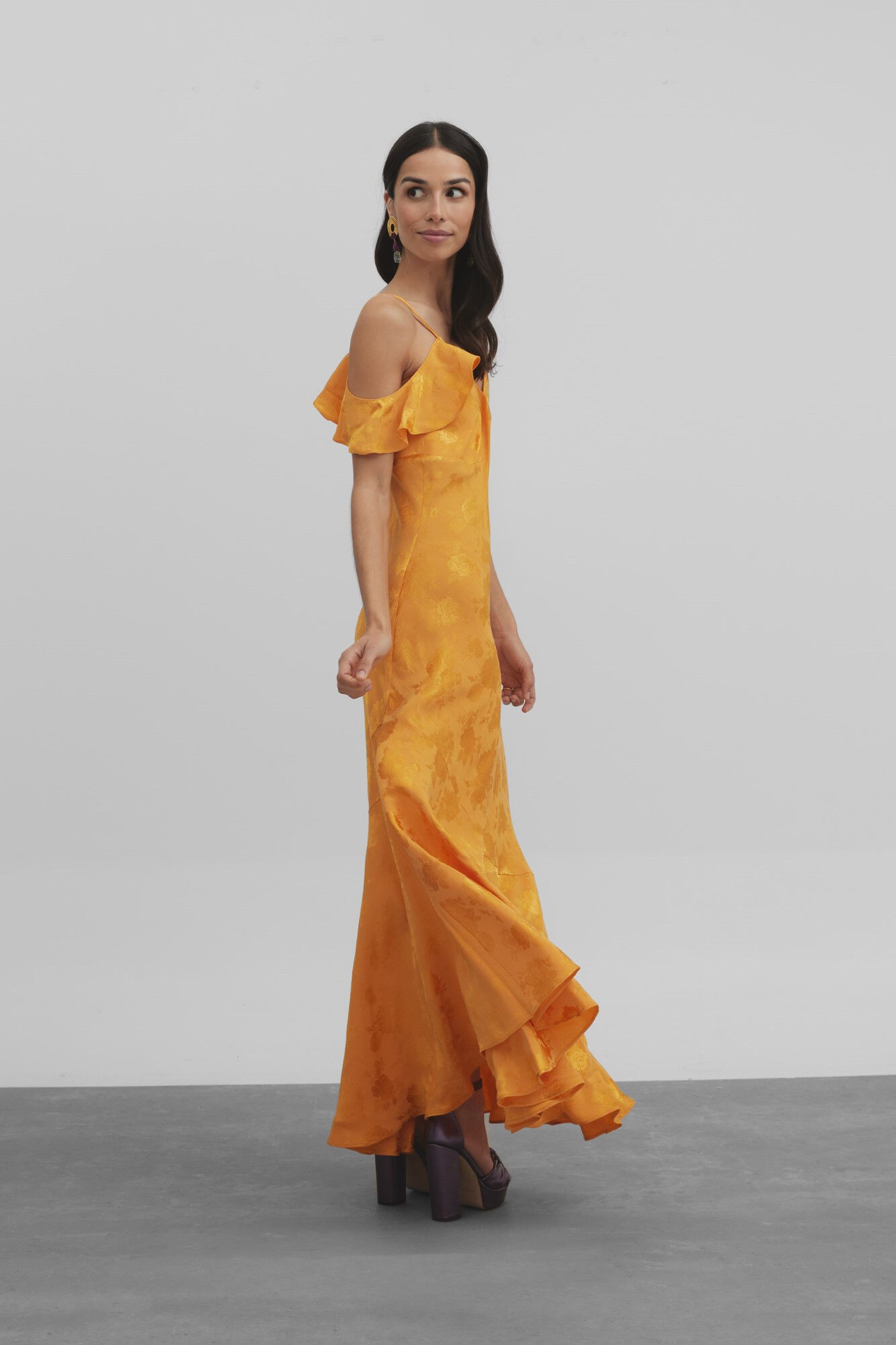 Silbon Vestido Event Collection Michaela Amarillo