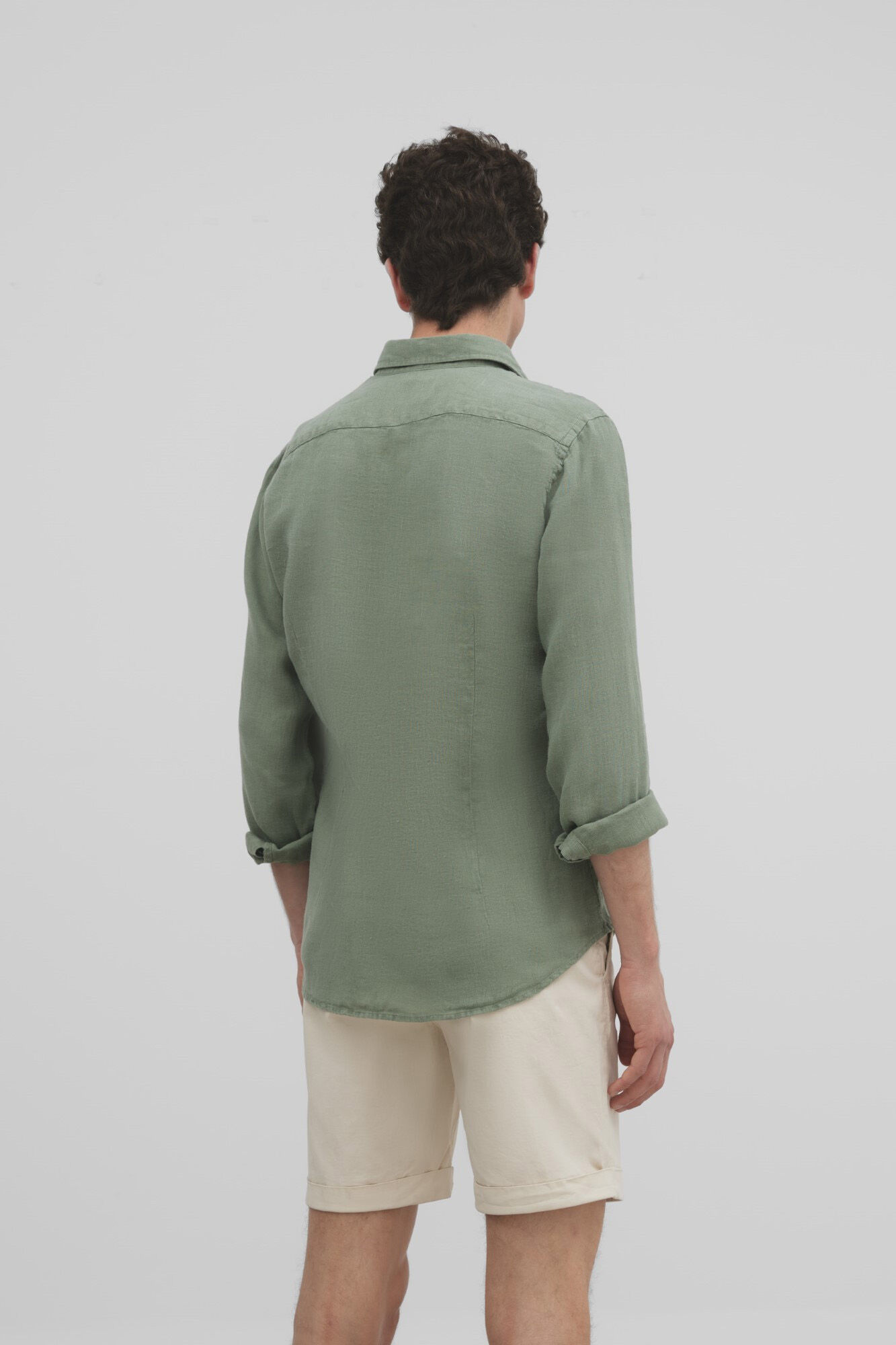 Silbon Camisa sport ligera Verde