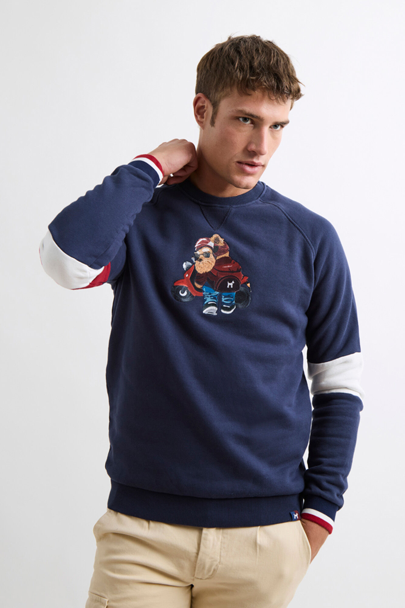 Williot Sweatshirt Sr. Willie ao Folho Azul