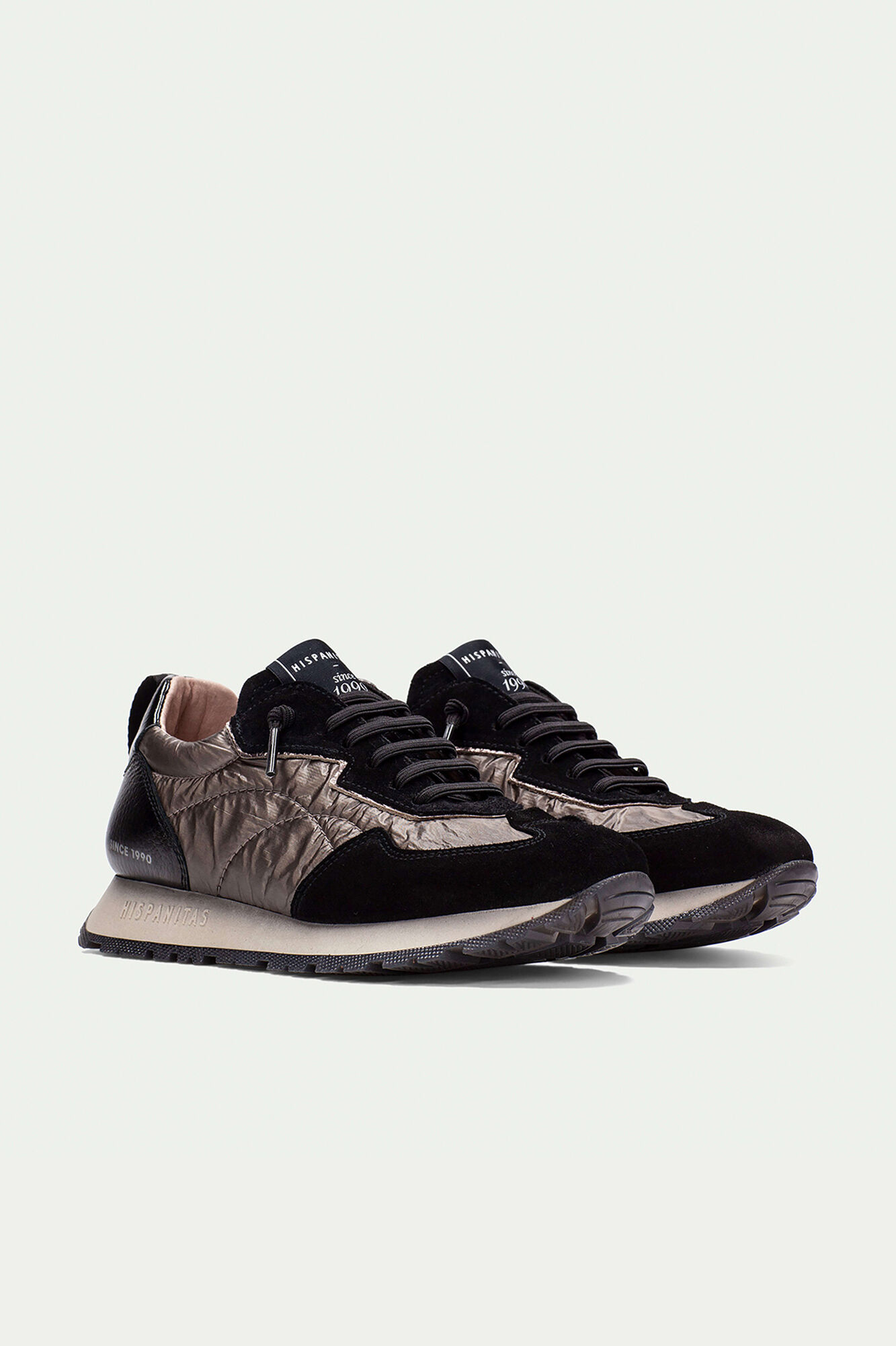 Hispanitas T&ecirc;nis esportivo KANSAS com cadar&ccedil;o de nylon el&aacute;stico