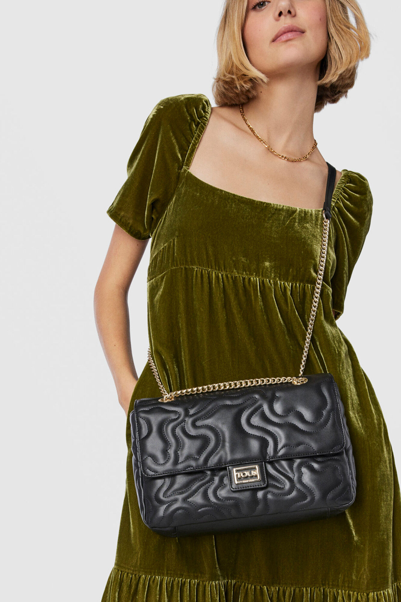 Tous Bandolera mediana negra Kaos Dream