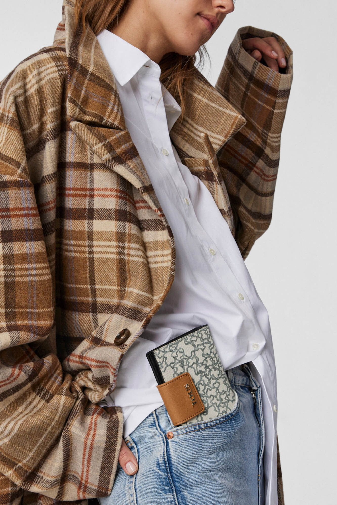 Tous Beige Kaos Mini wallet Beige