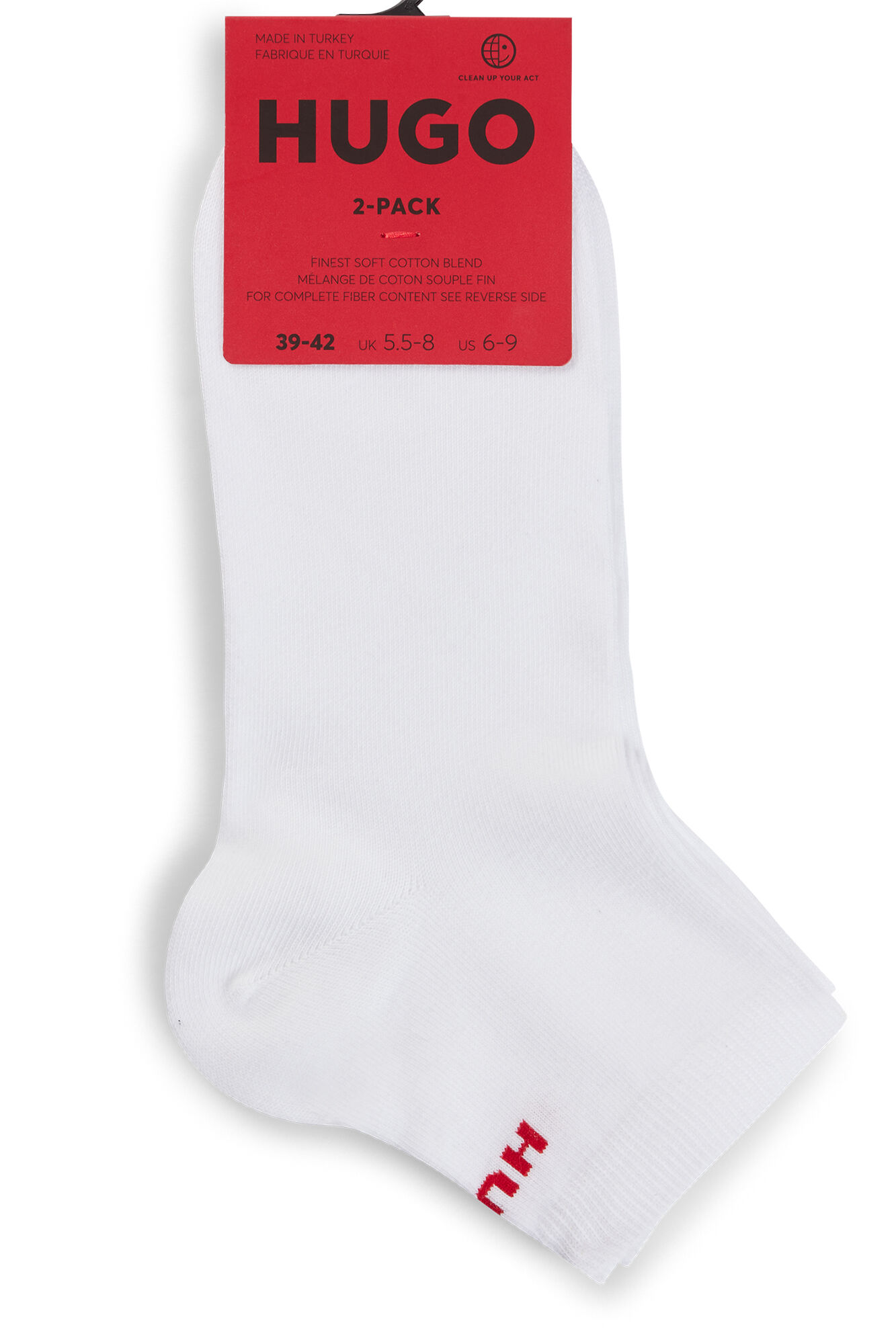 HUGO Pacote de meias Branco