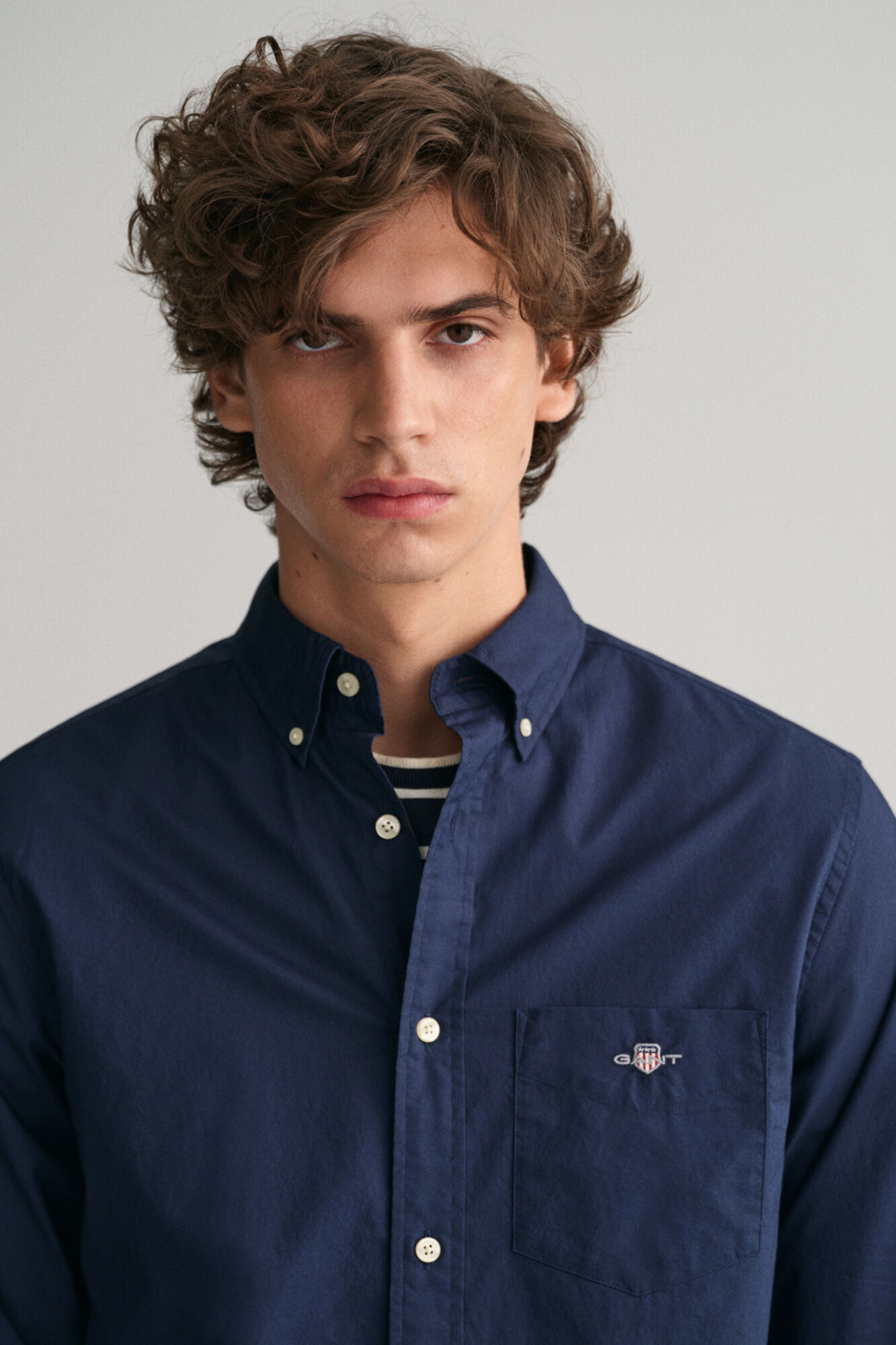 Gant Camisa de popeline