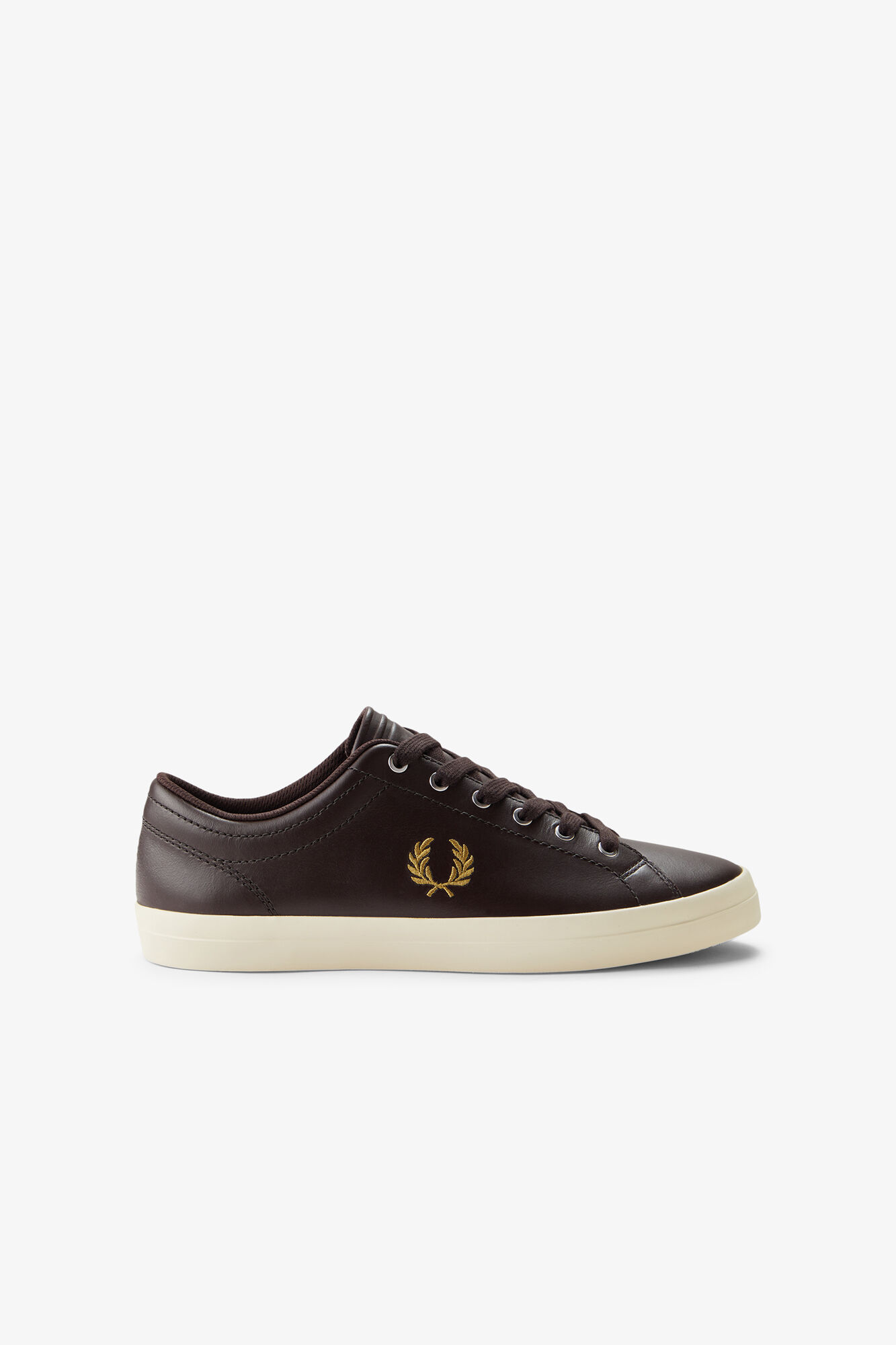 Fred Perry Sapatilha Baseline em pele