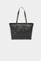 Morgan Mala tote bag entran&ccedil;ada Preto