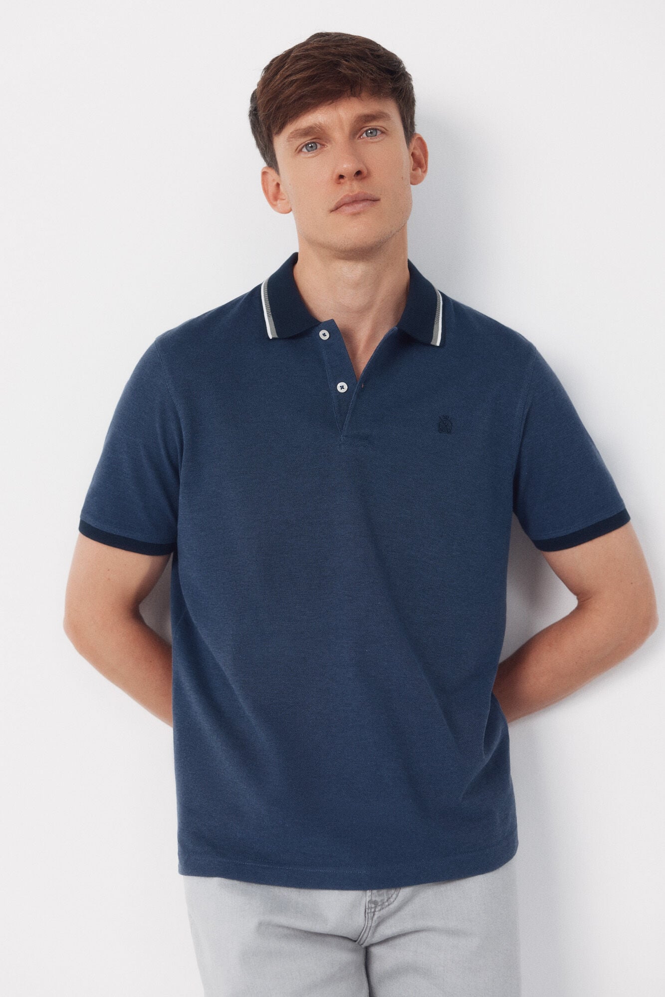 Cortefiel Oxford polo shirt