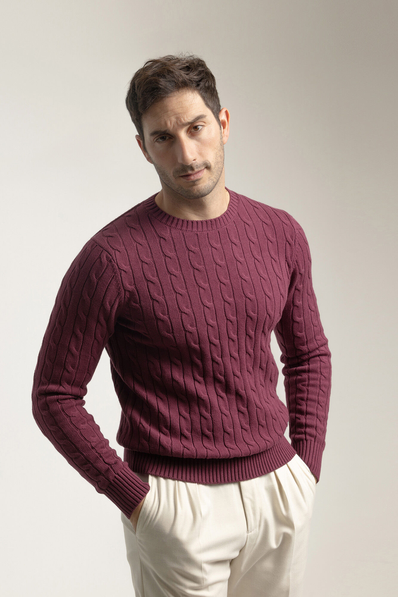 PuroEGO Malha de algod&atilde;o tran&ccedil;ada