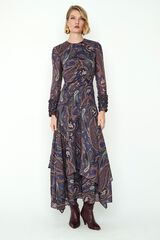 Panambi Printed dress Jony Purple