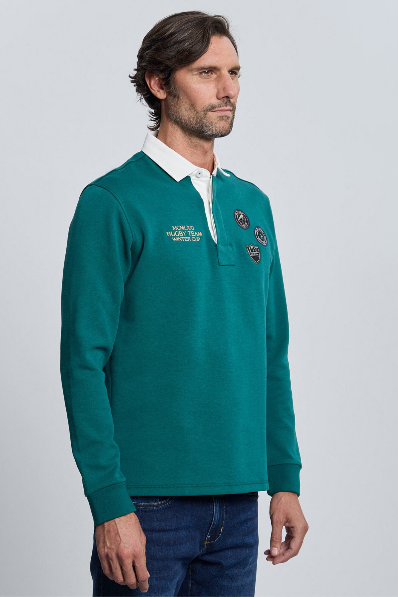 Valecuatro Escudos verdes para Rugby 3 Verde