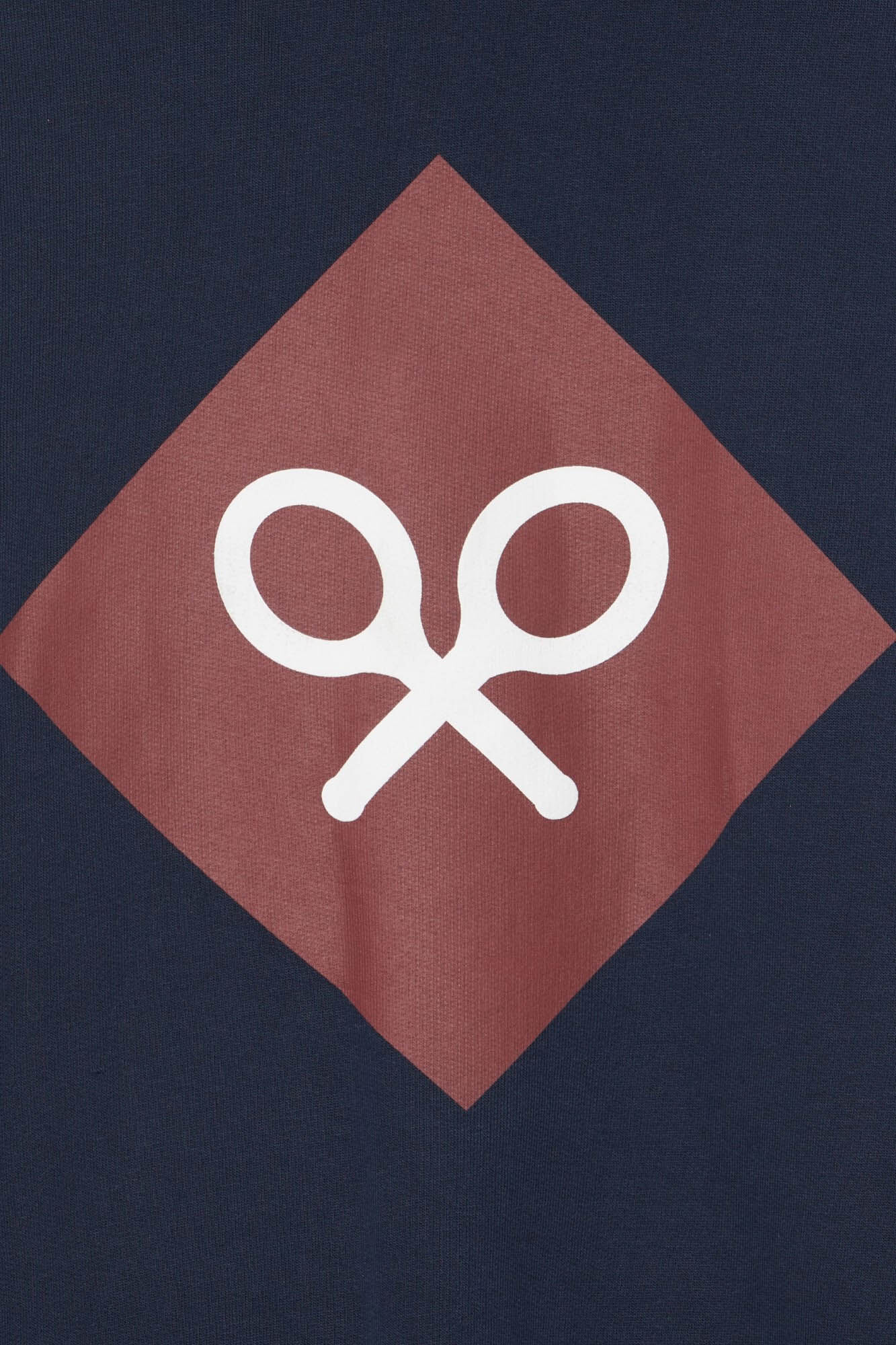 Silbon Sudadera cremallera capucha rombo azul marino Azul marino