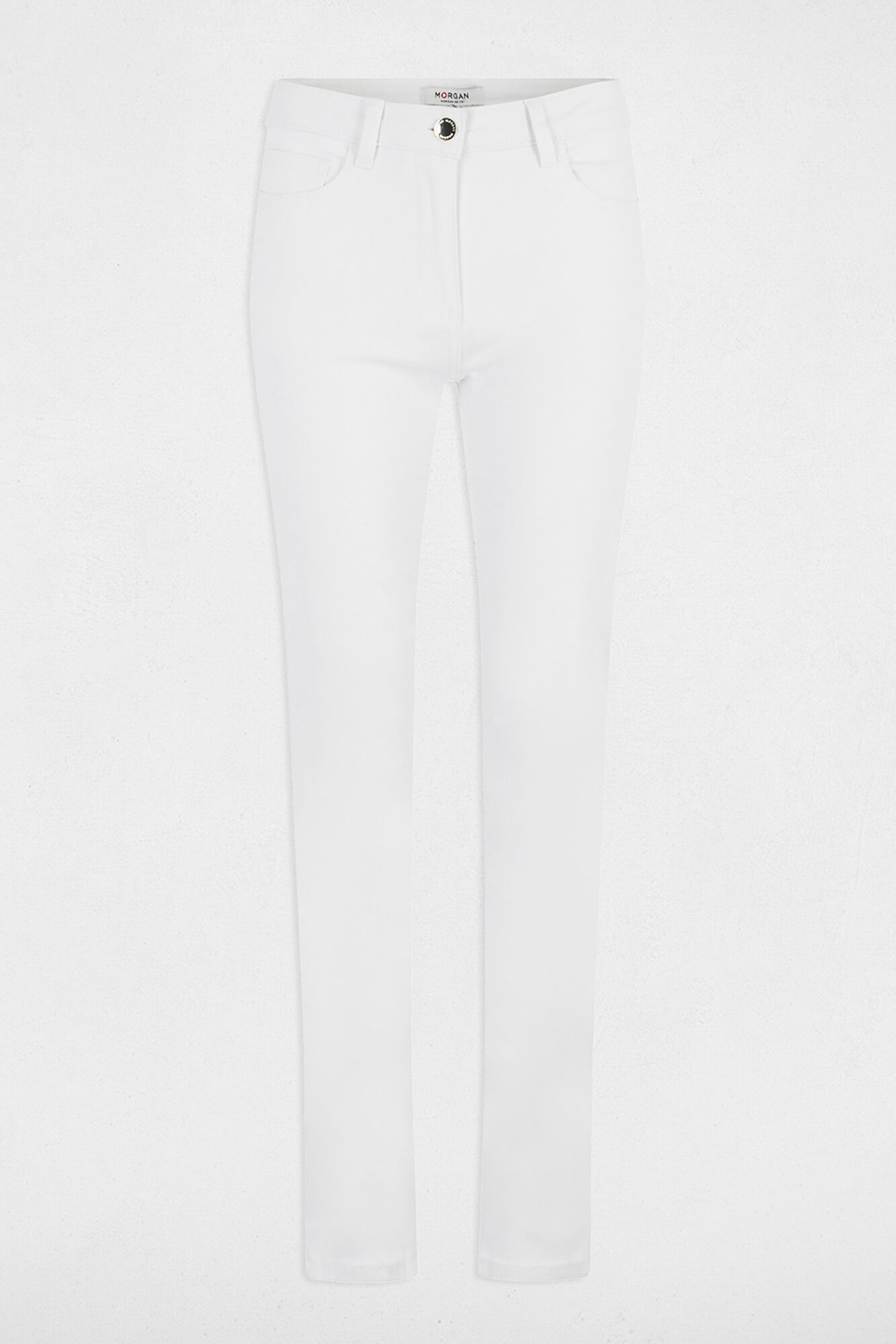 Morgan Cal&ccedil;a reta Branco