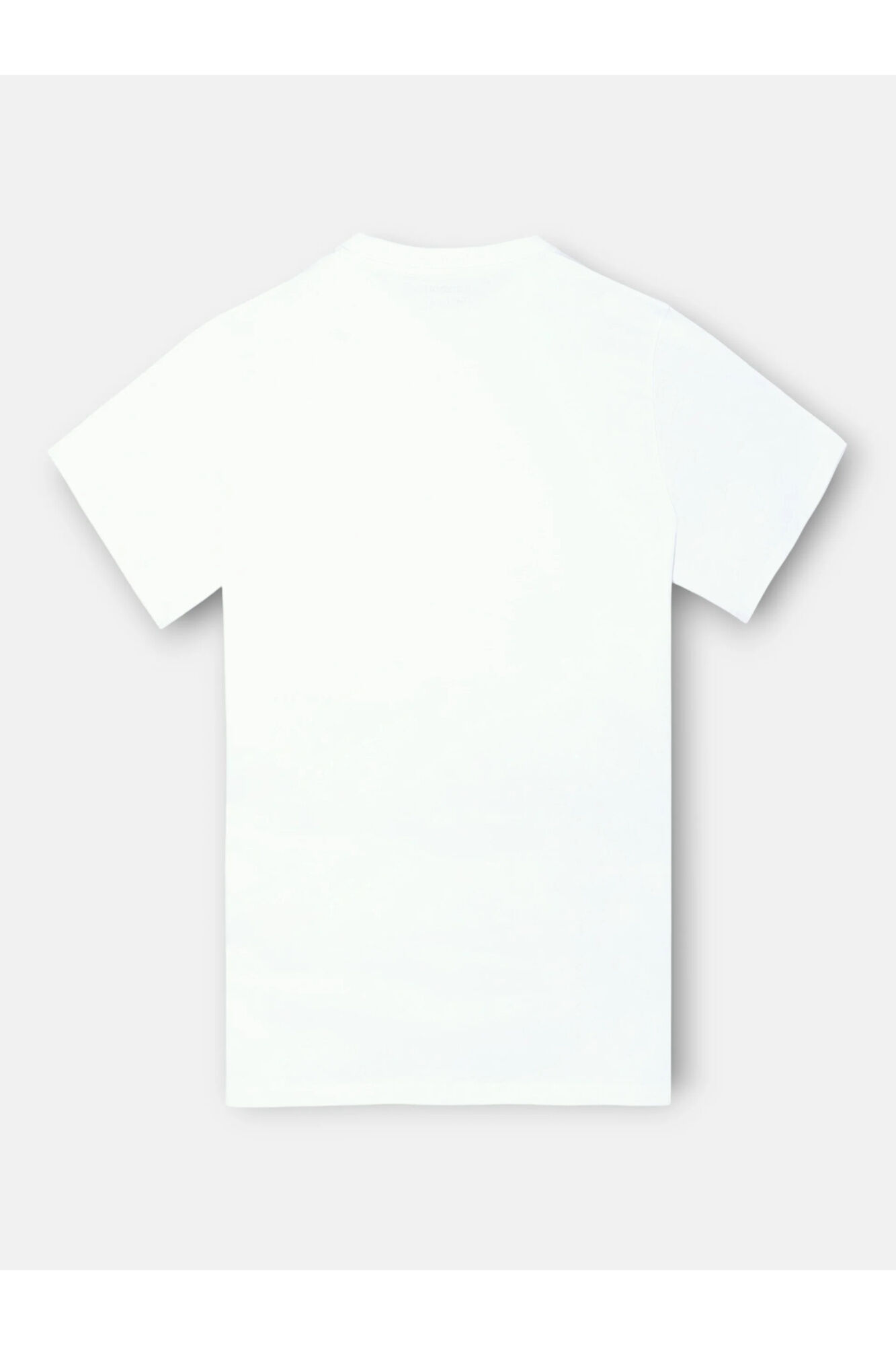 Silbon T-shirt lisa com minilogo em remendo Branco
