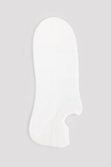 Cortefiel Meia soquete com COOLMAX&reg; Branco