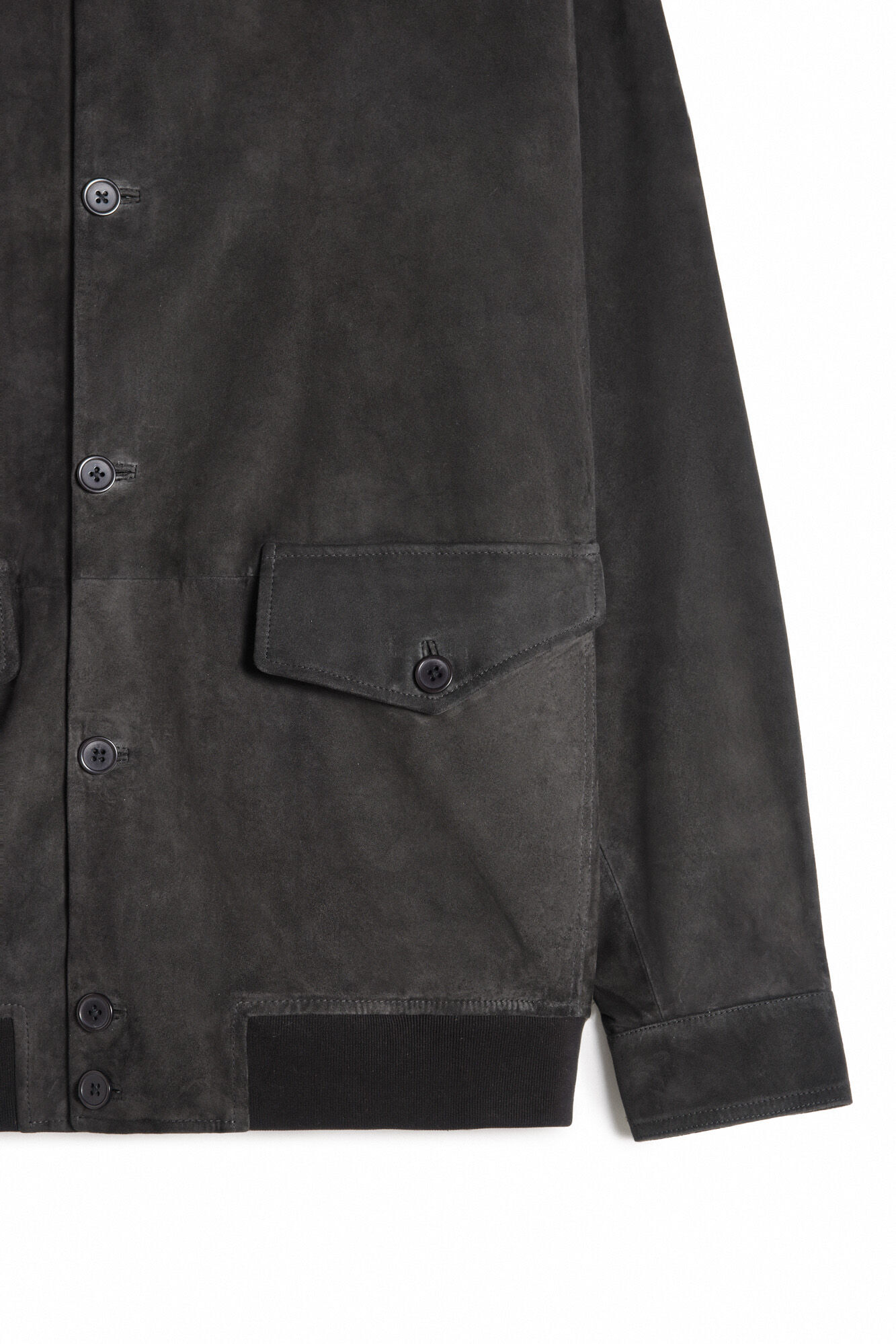 OOTO Suede jacket Grey