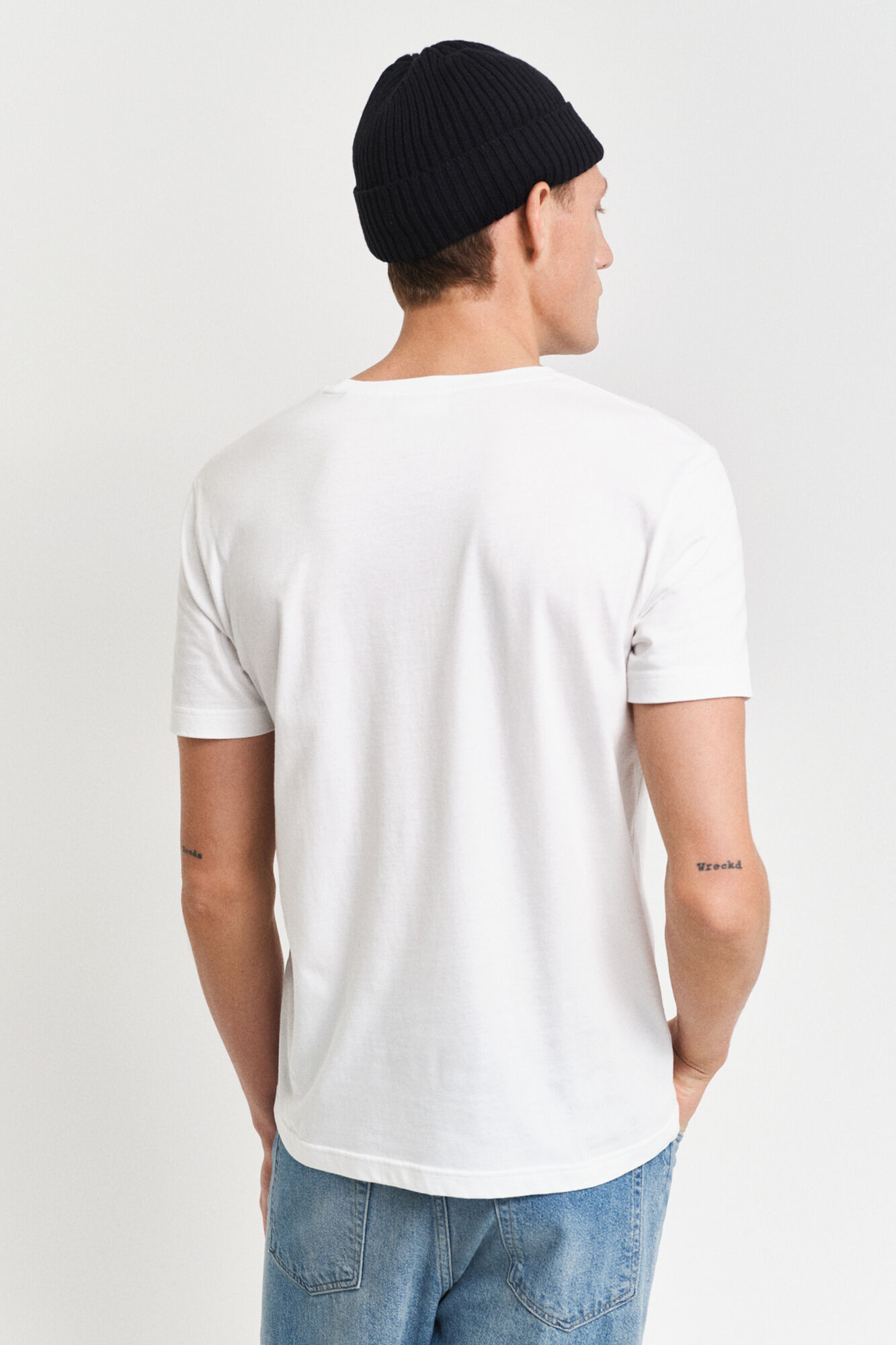 Gant Camiseta Archive Shield Blanco