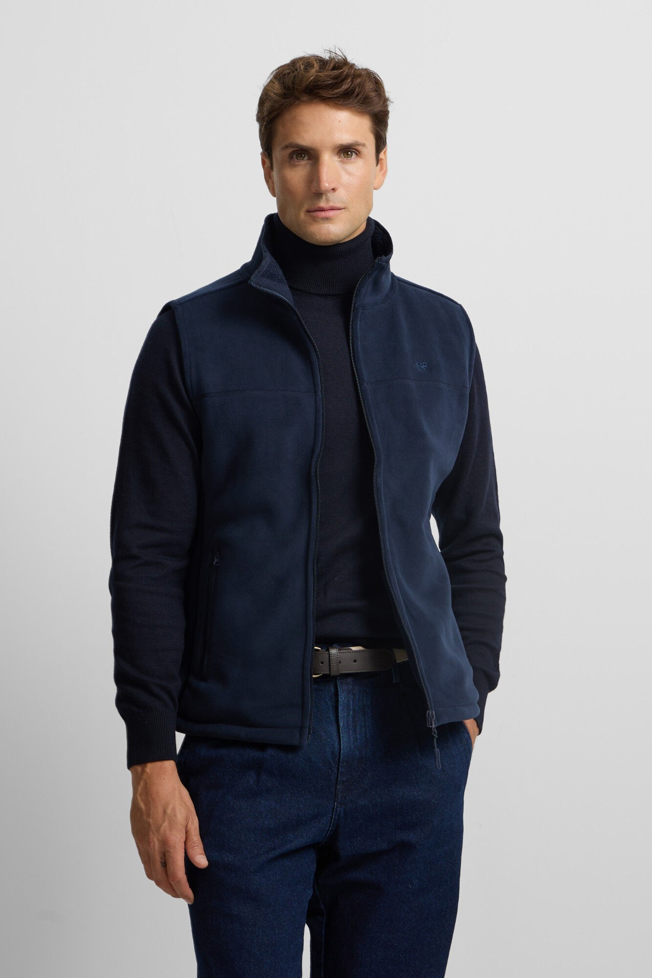 Silbon Colete de polar cl&aacute;ssico