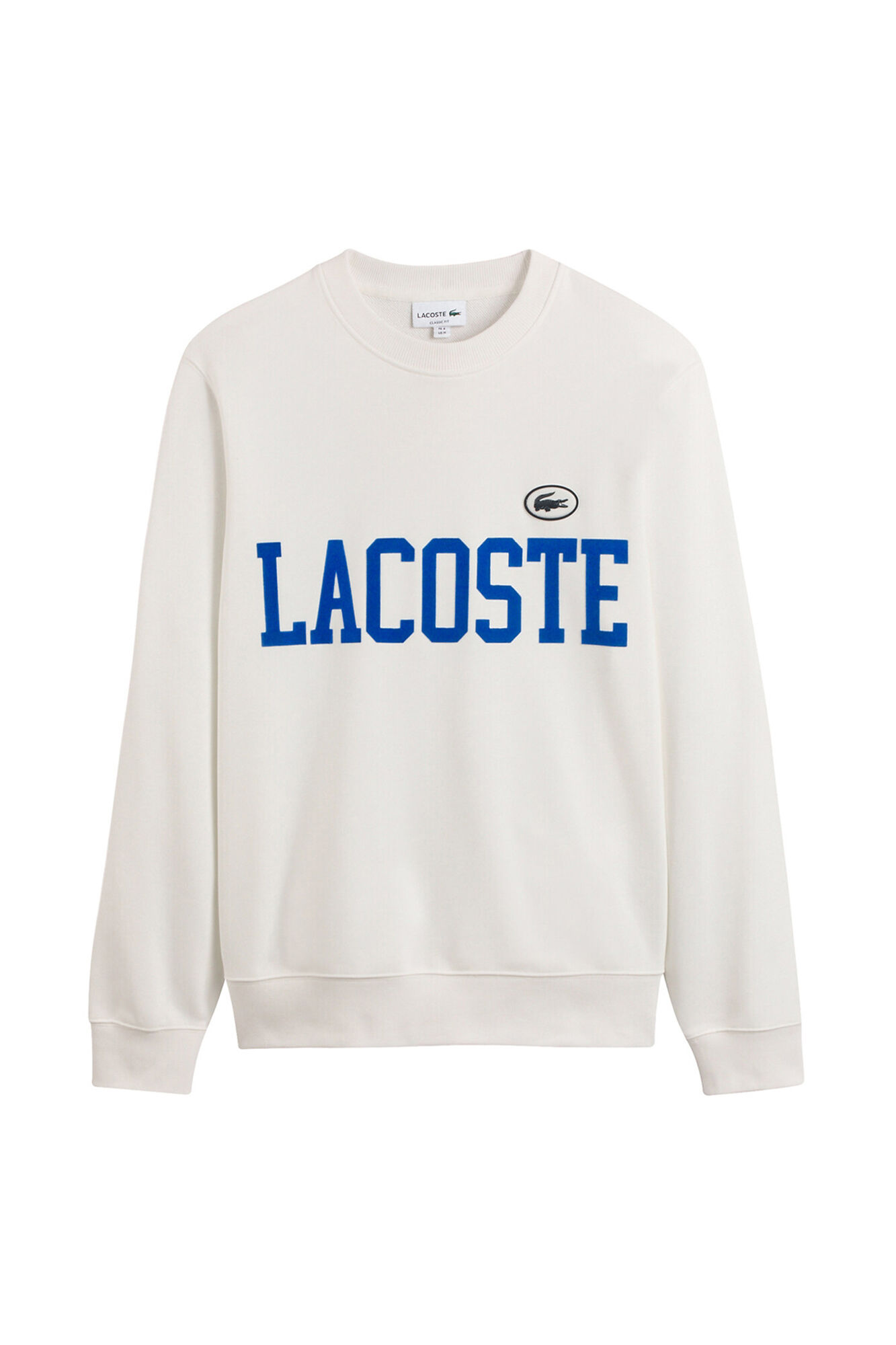 Lacoste Sudadera de felpa polar Blanco