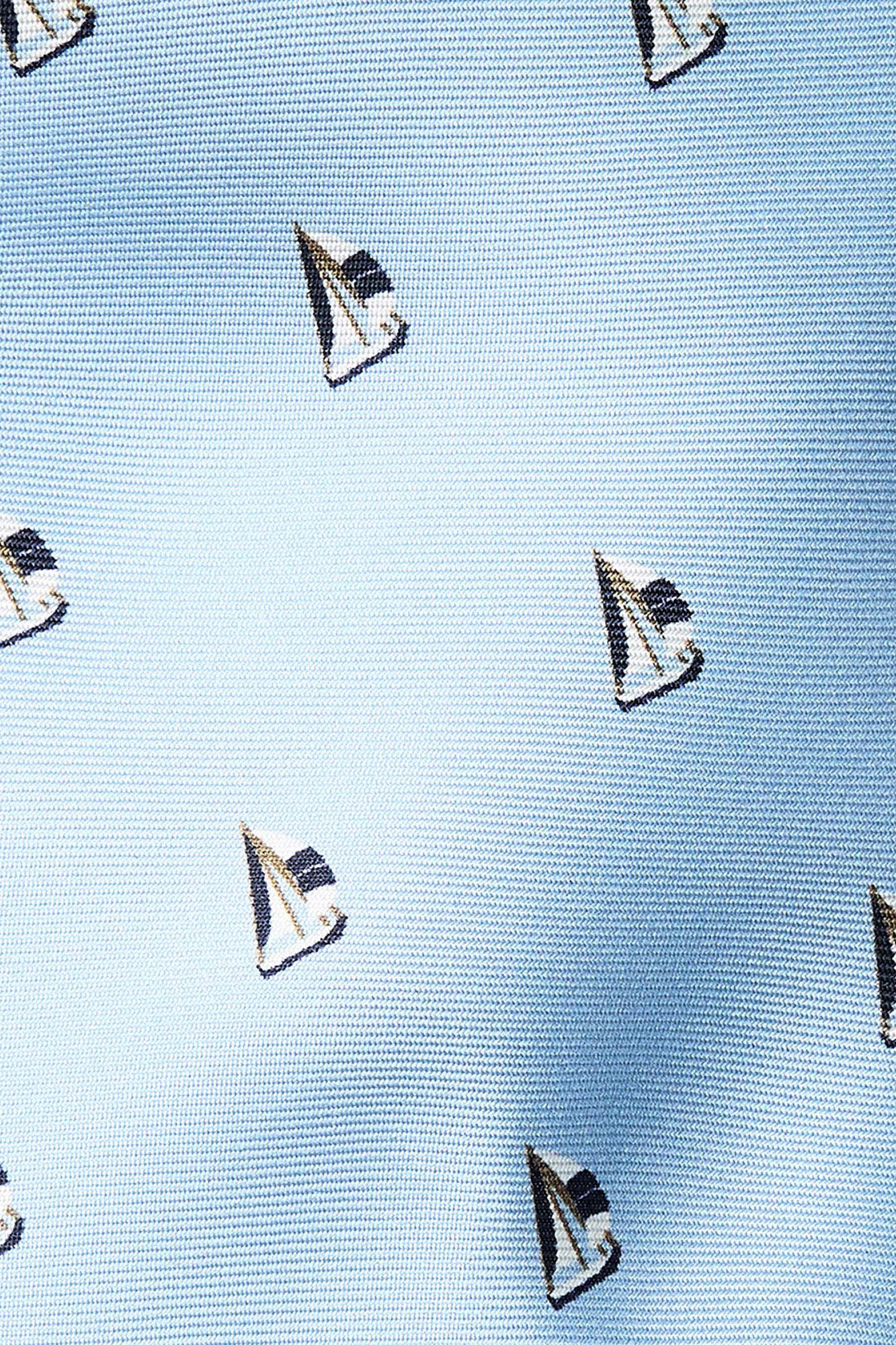 Selected Men's soft touch tie Blue