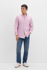 Cortefiel Camisa oxford liso Subiu