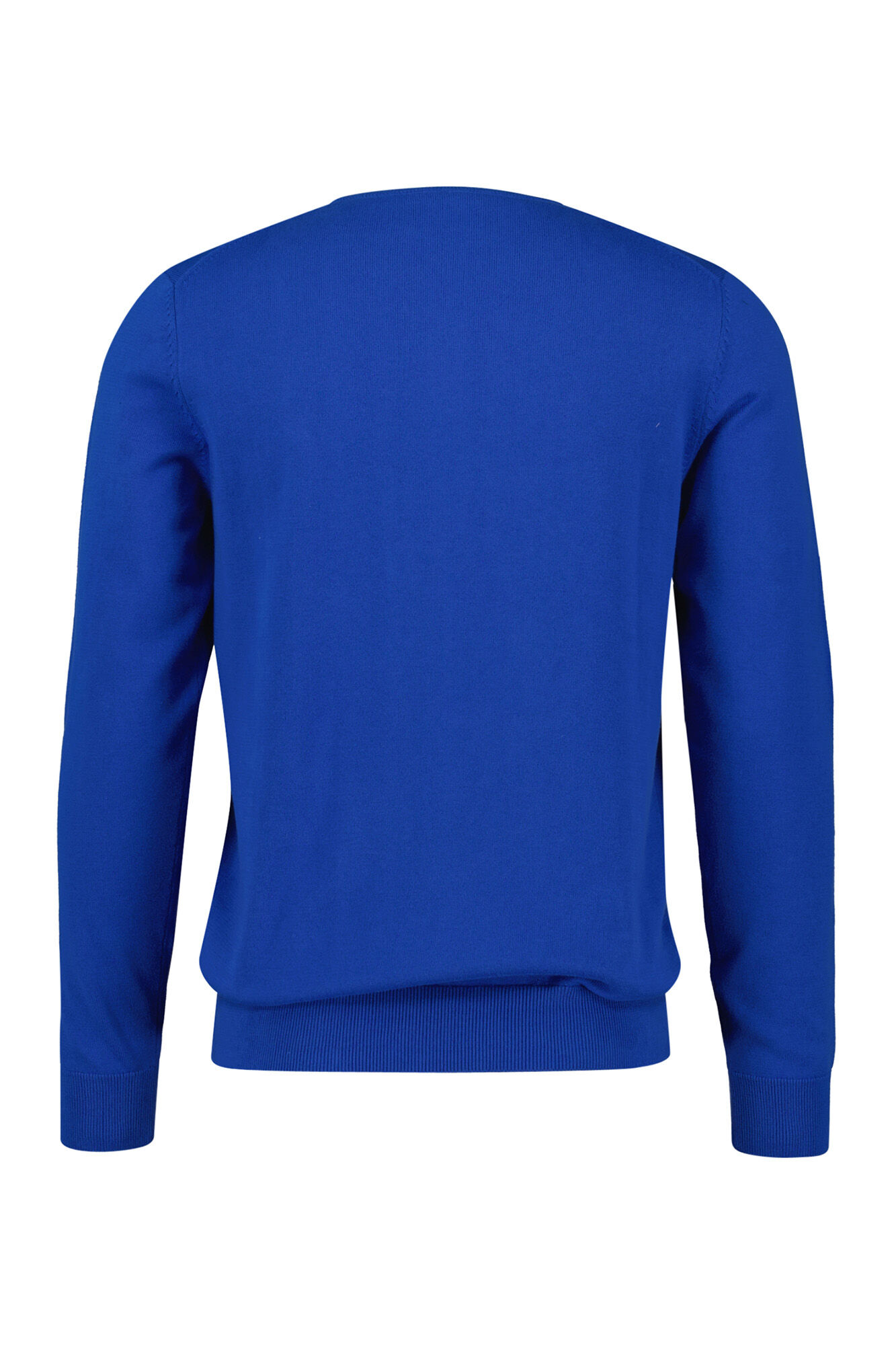 Gant Jersey cl&aacute;sico de algod&oacute;n con cuello redondo Azul