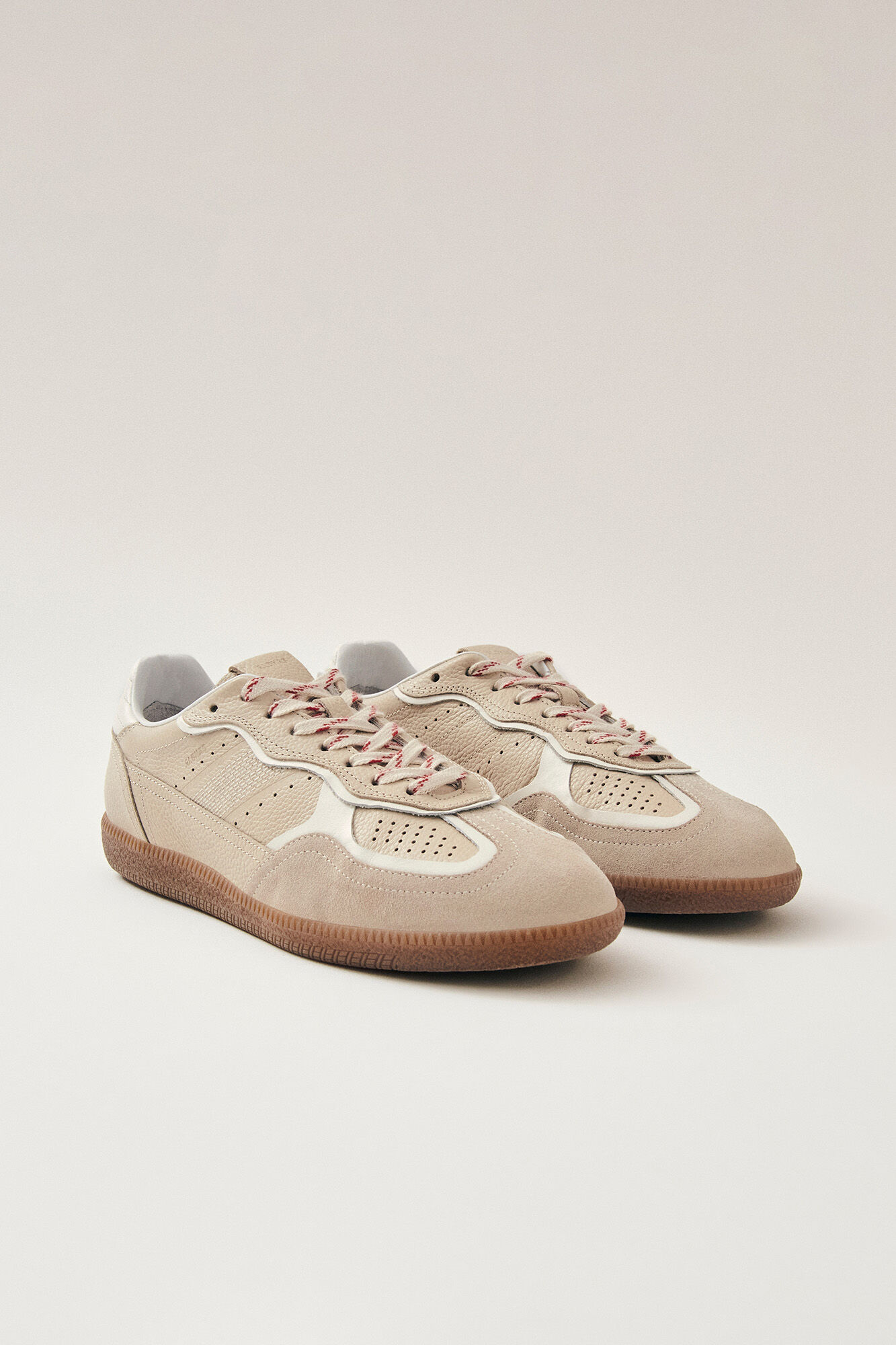 Alohas Zapatillas de piel Tb.490 Beige