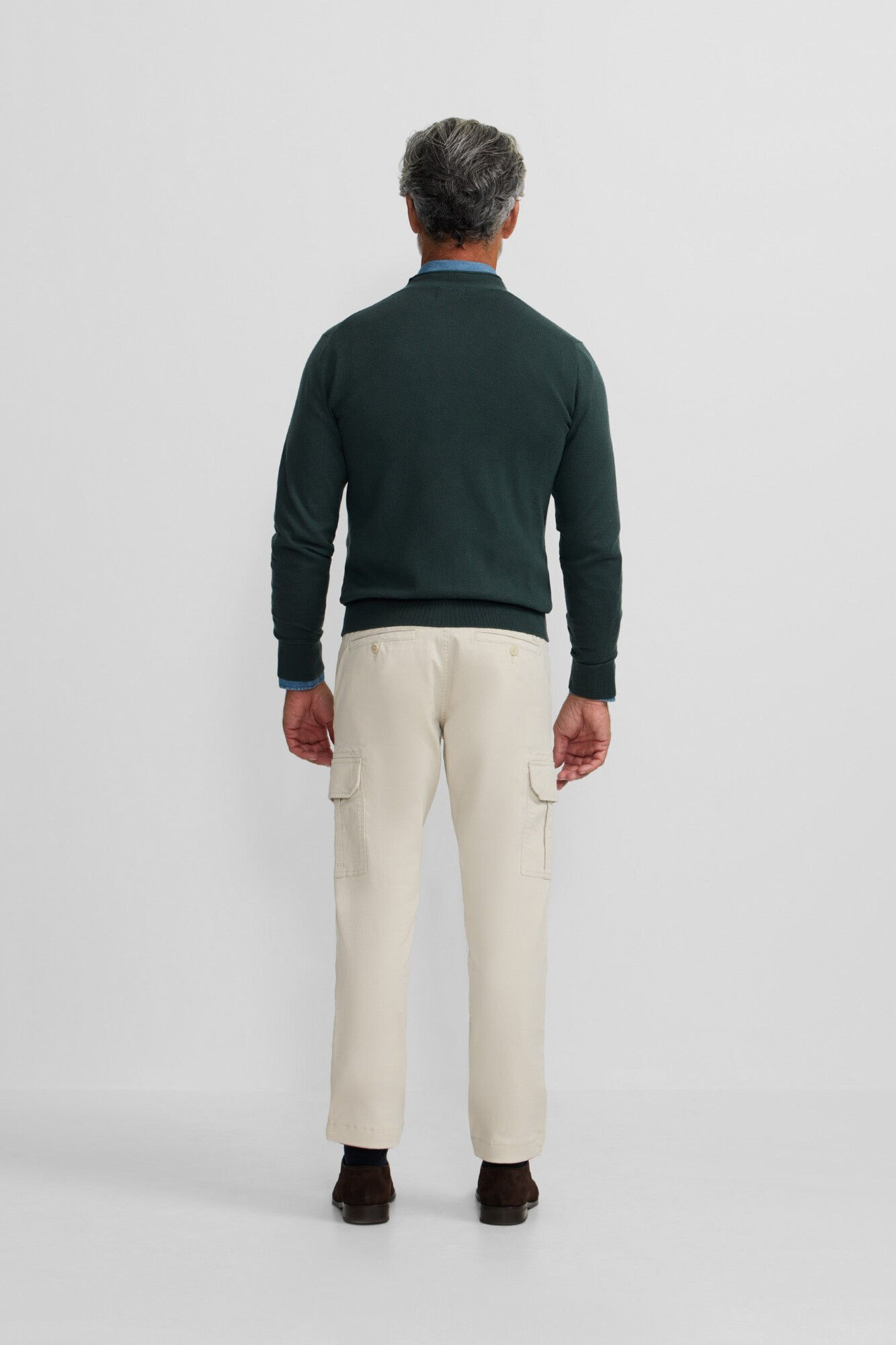 Silbon Casaco de malha cl&aacute;ssico Verde