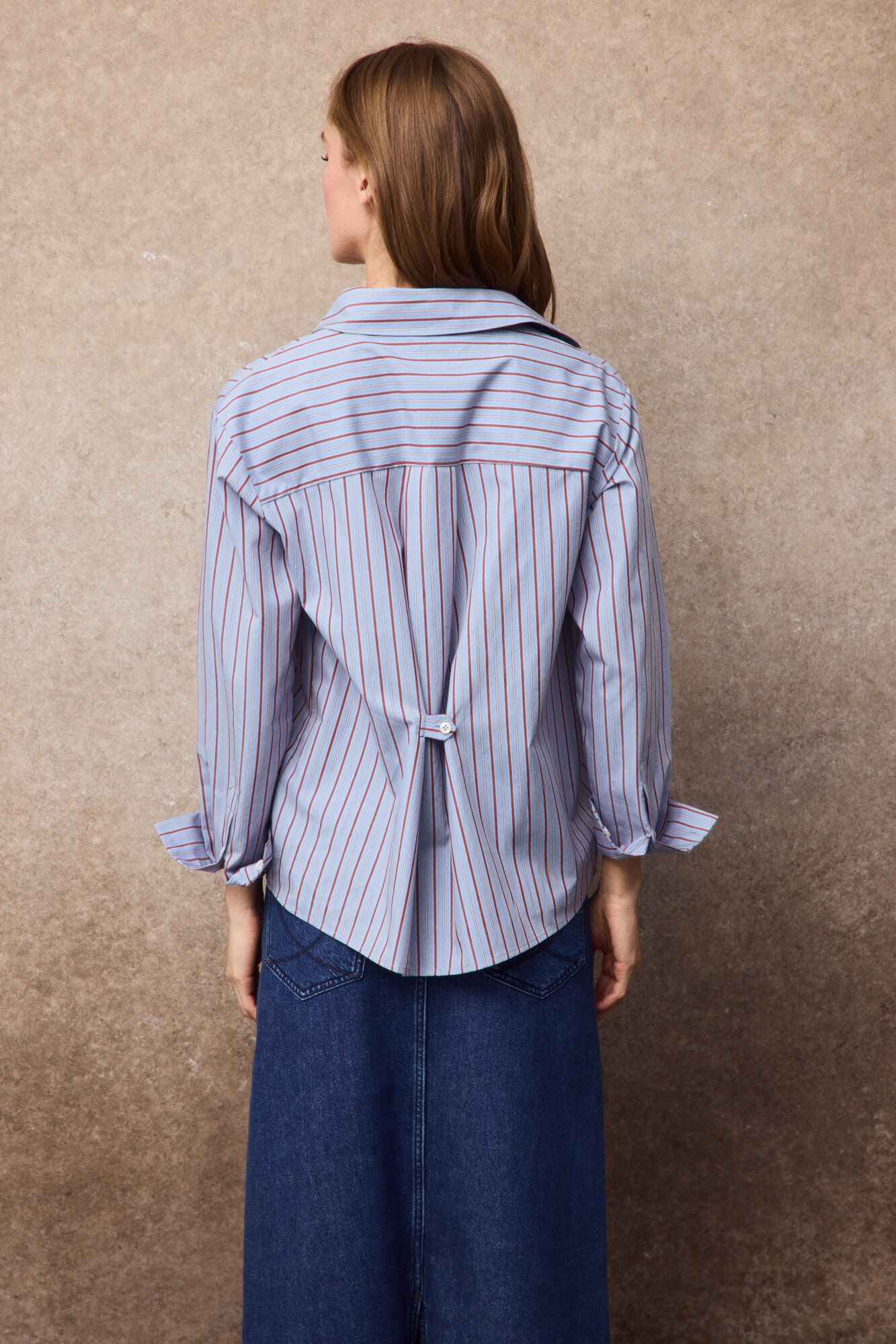 Slowlove Camisa de riscas