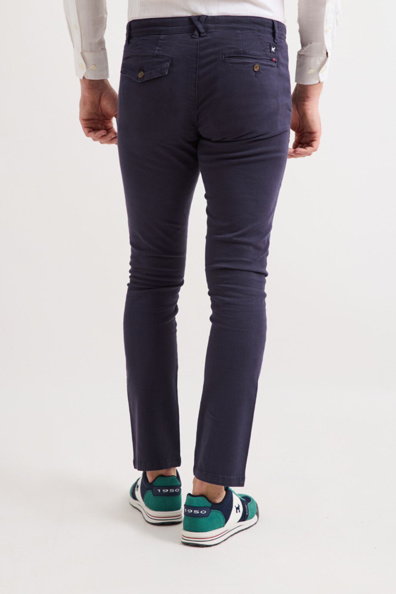 Williot Cal&ccedil;as chino slim Azul