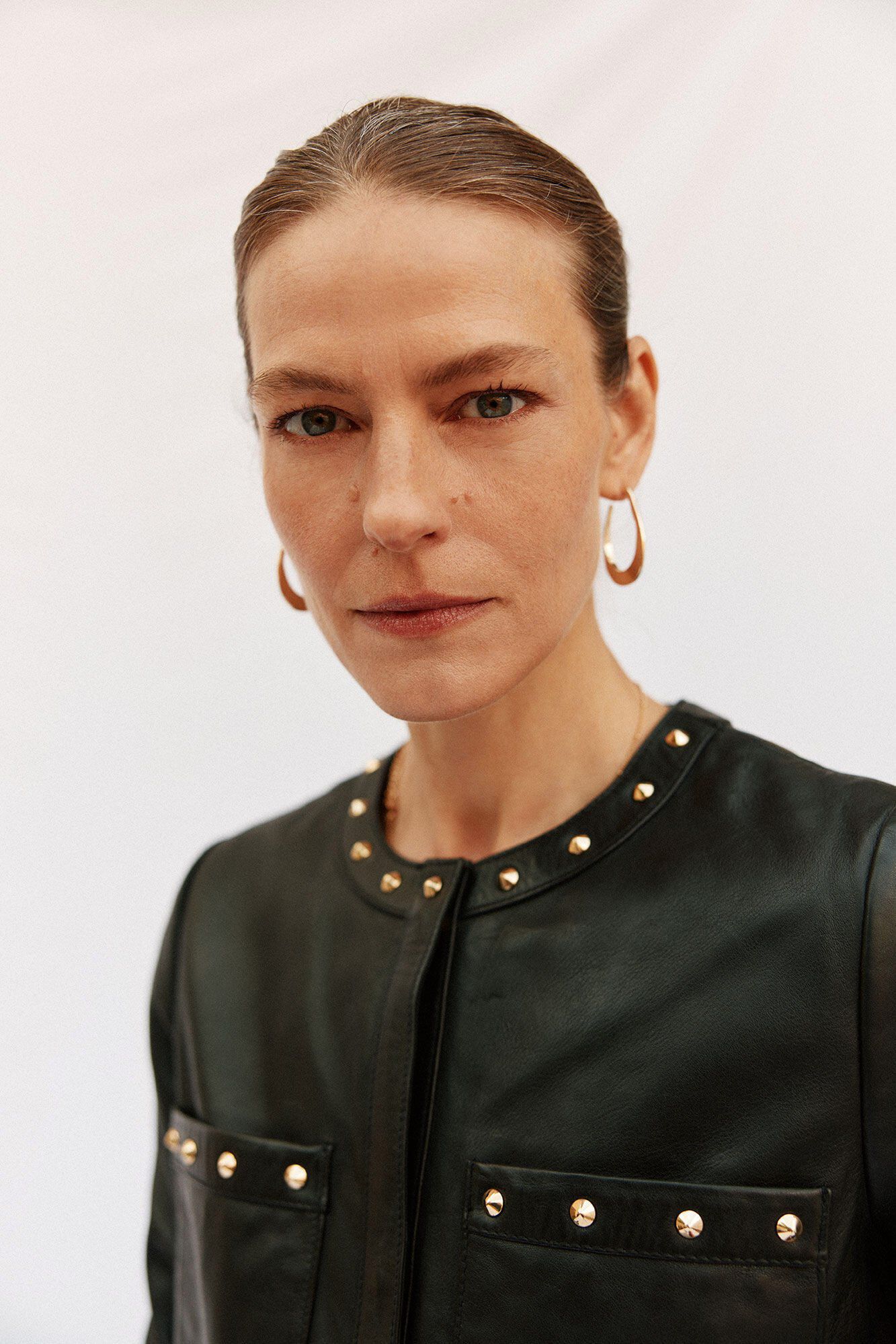 Cortefiel Jaqueta cravejada Preto