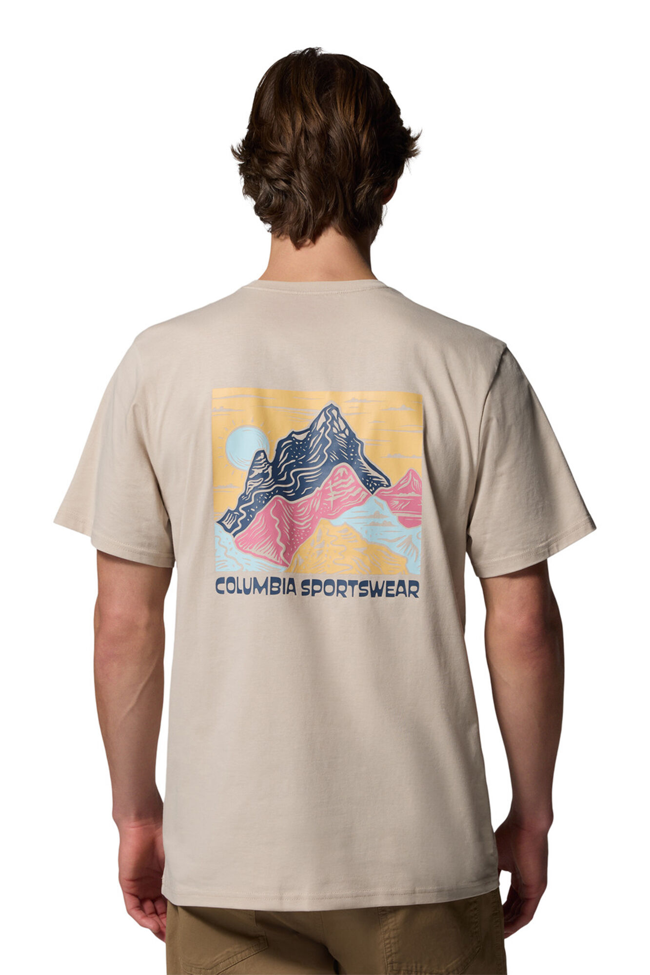 Columbia T-shirt com estampado CSC&trade; Tostado