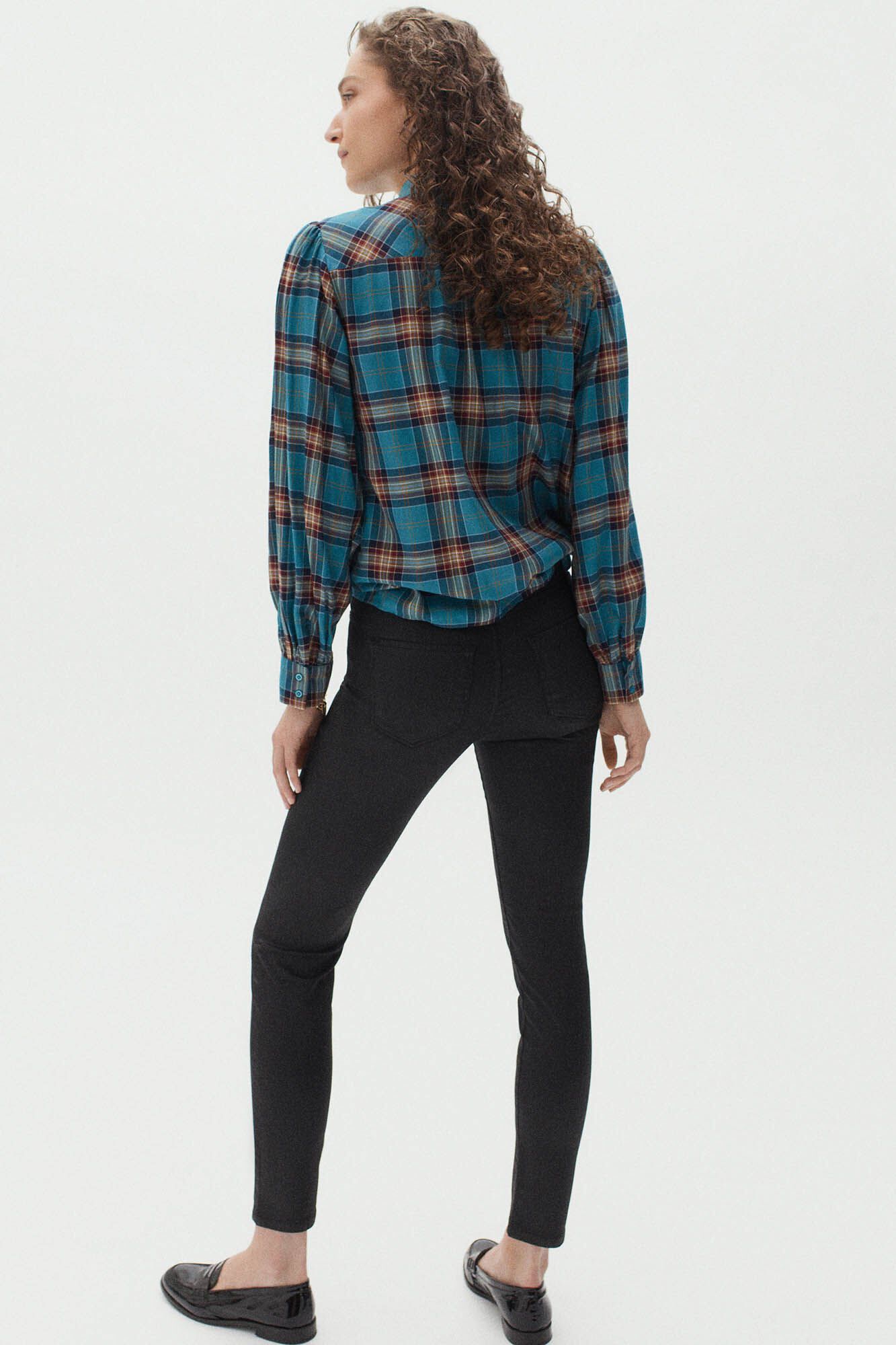 Caroll Cal&ccedil;as slim algod&atilde;o el&aacute;stico