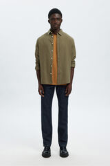 Selected Cal&ccedil;a cal&ccedil;a Slim Fit  Azul