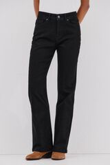 Cortefiel Bell bottom jeans Black