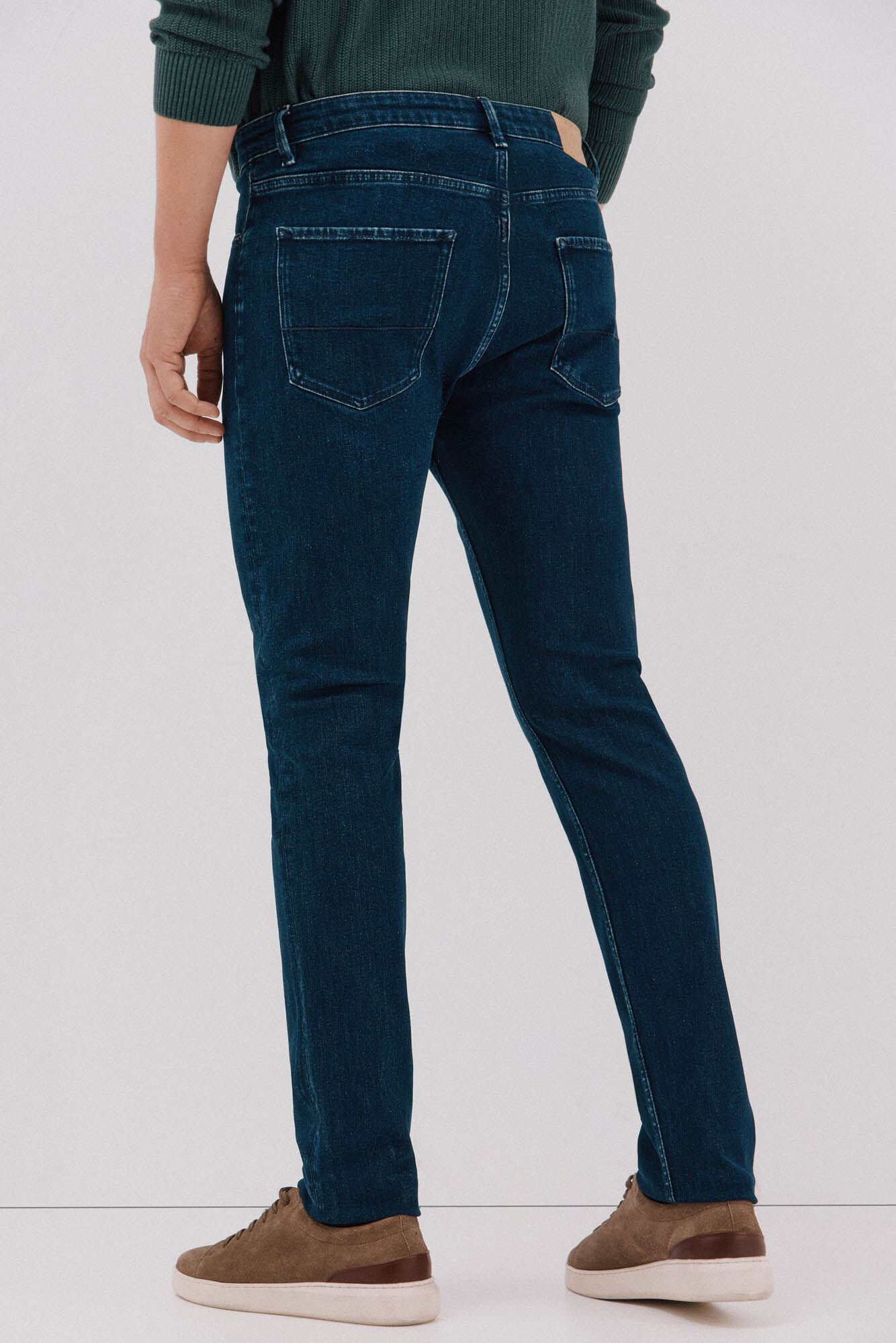 Cortefiel Pantal&oacute;n vaquero slim fit Azul marino