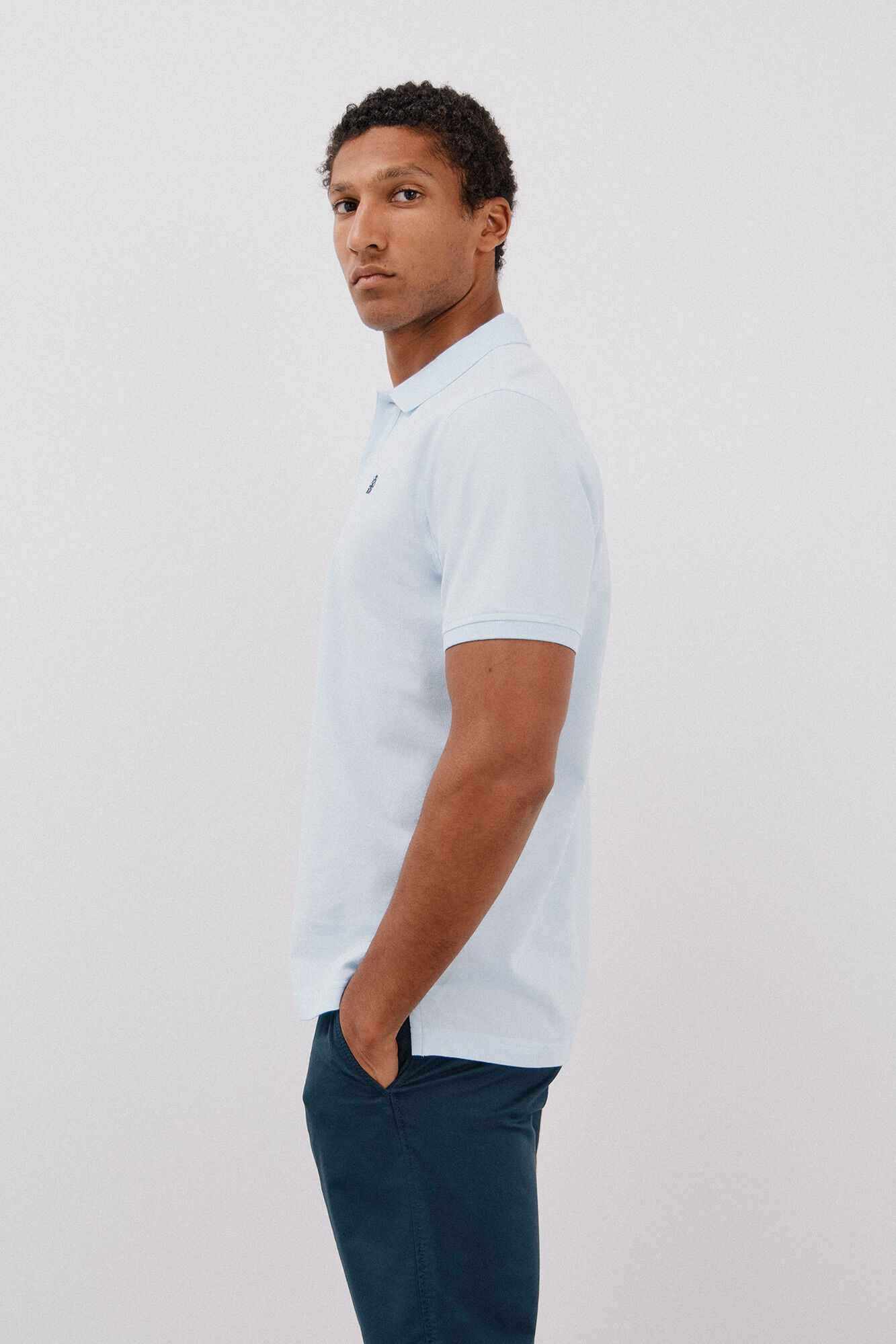 Cortefiel Basic piqu&eacute; polo shirt