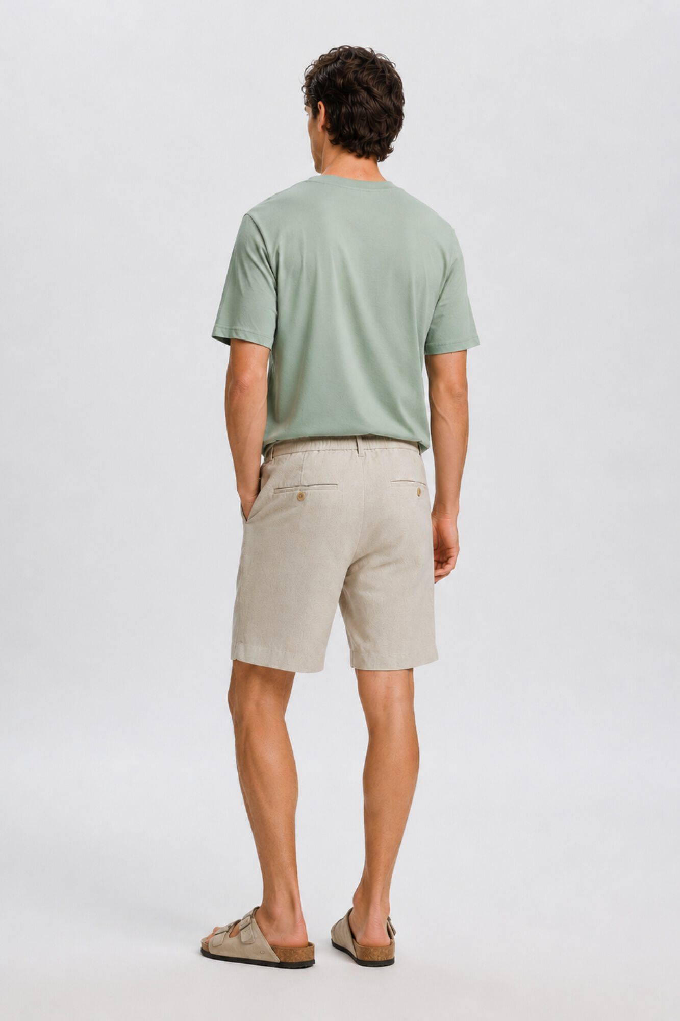 Selected Bermuda Relaxed Fit Tostado