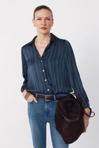 Cortefiel Satin-finish shirt