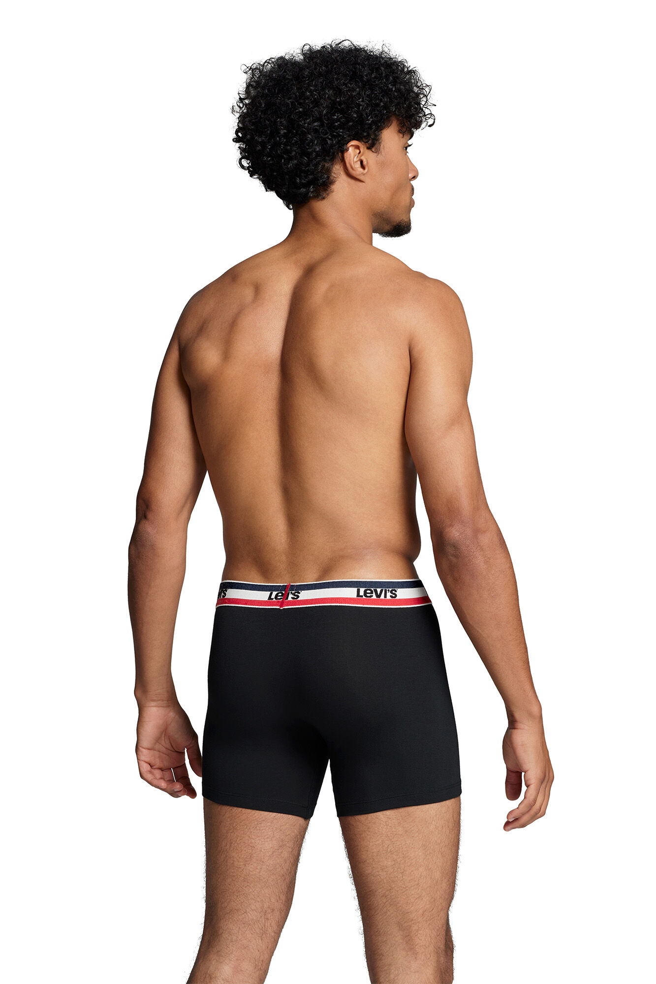 Levi's Cuecas boxers masculinas Levi's&reg;, pacote com 2 Preto