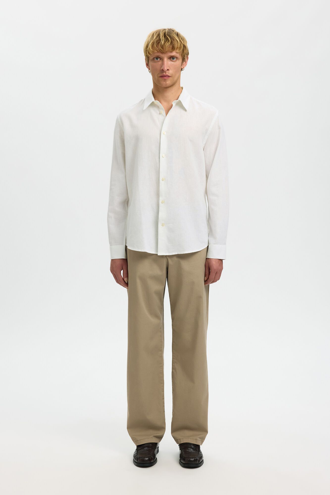 Selected Linen blend shirt