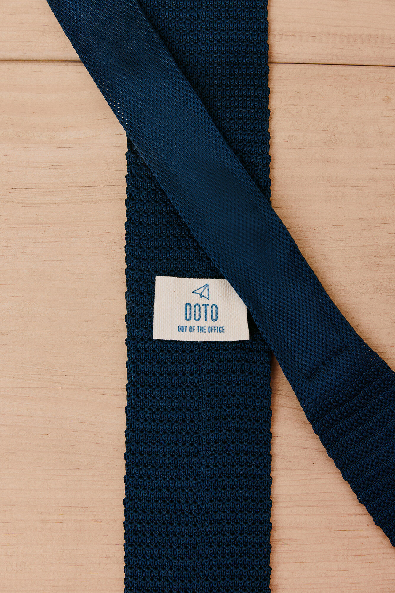 OOTO Gravata com estrutura Azul