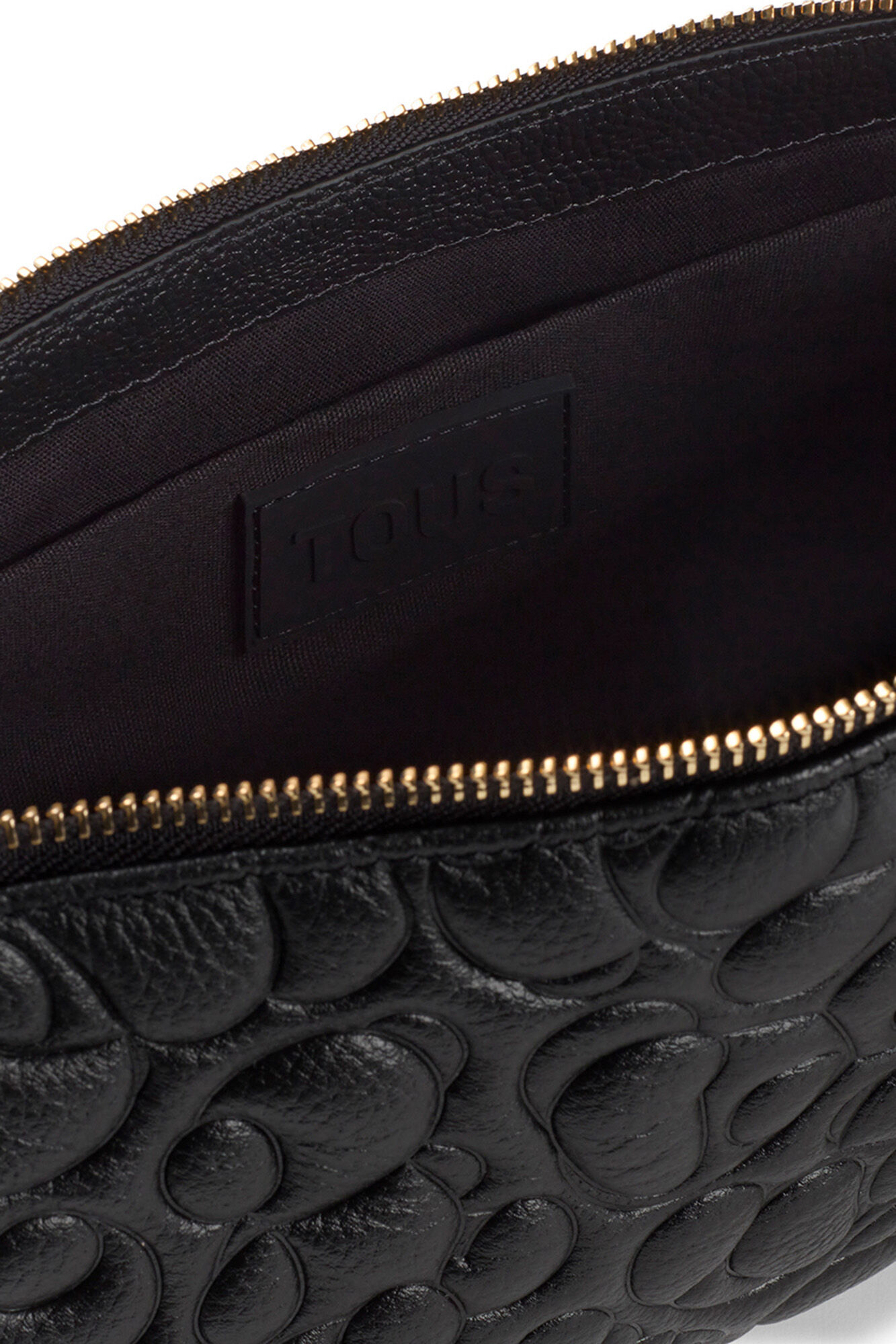 Tous Leather large crossbody TOUS Greta Black