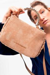 Lola Casademunt Bolsa crossbody icônica Tostado