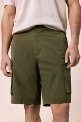 OOTO Bermuda cargo t&eacute;cnica Verde