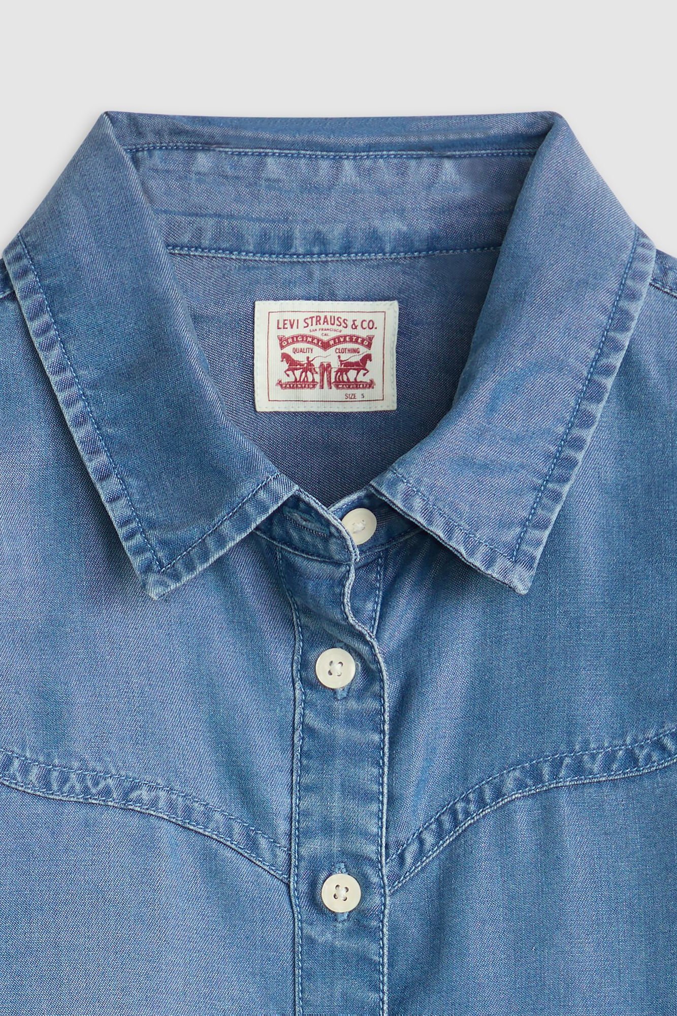 Levi's Camisa jeans Levis&reg; Azul